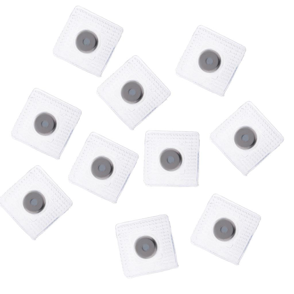 10 Sets Invisible Sew in Magnetic Snaps Sewing Buttons Purse Closure 13mm