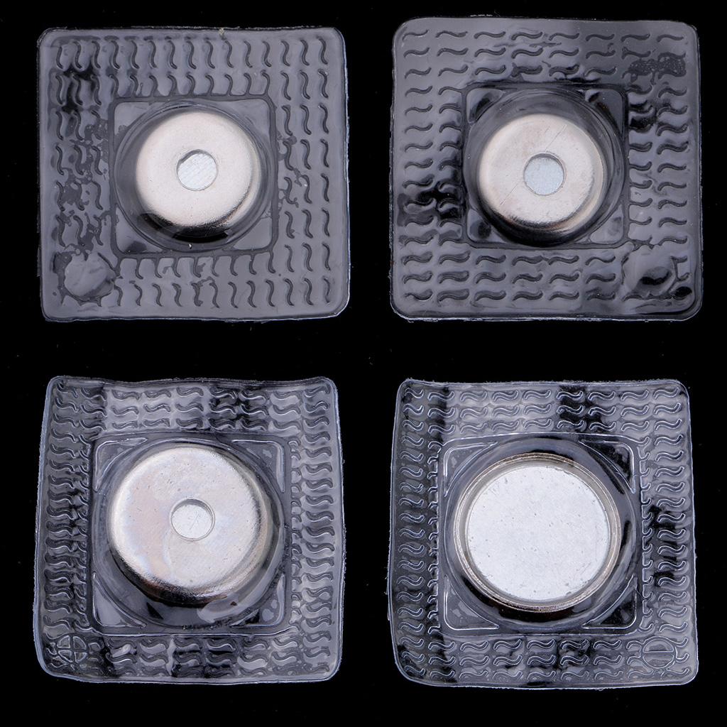10 Sets Invisible Sew in Magnetic Snaps Sewing Buttons Purse Closure 13mm