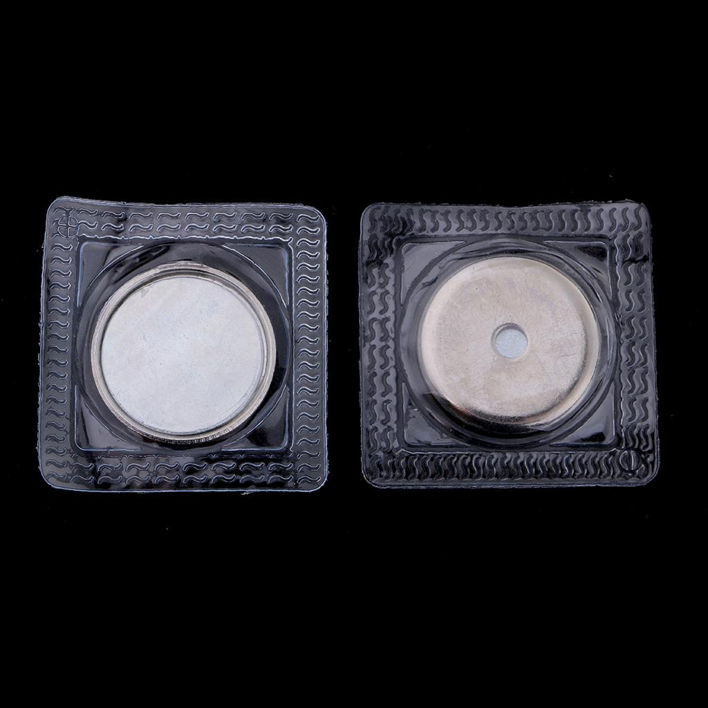 5 Sets Invisible Sew-in Magnetic Snap PVC Closure for Clothes Handbag 23mm