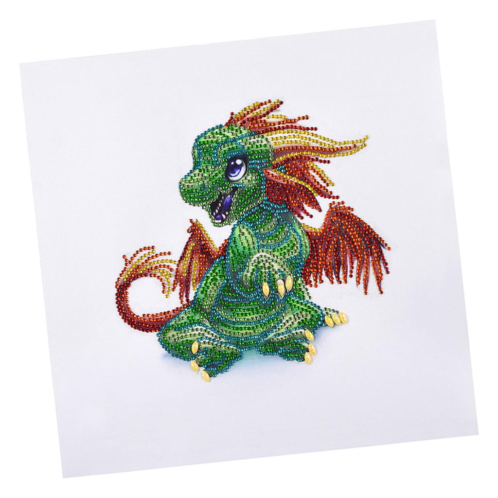 5D Special Shaped Diamond Painting Cross Stitch Crafts Decor Dinosaur