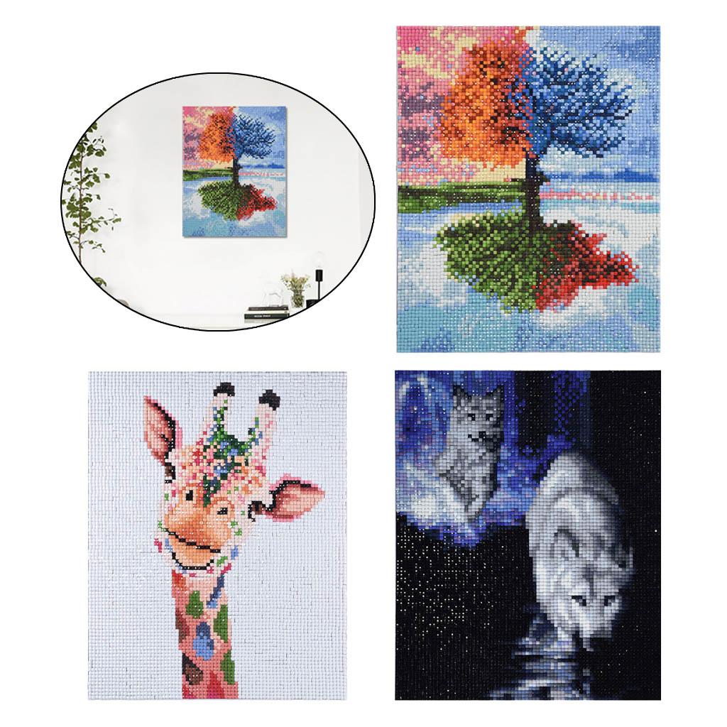 Full Square Drill Diamond Painting Embroidery Rhinestone Pictures Tree
