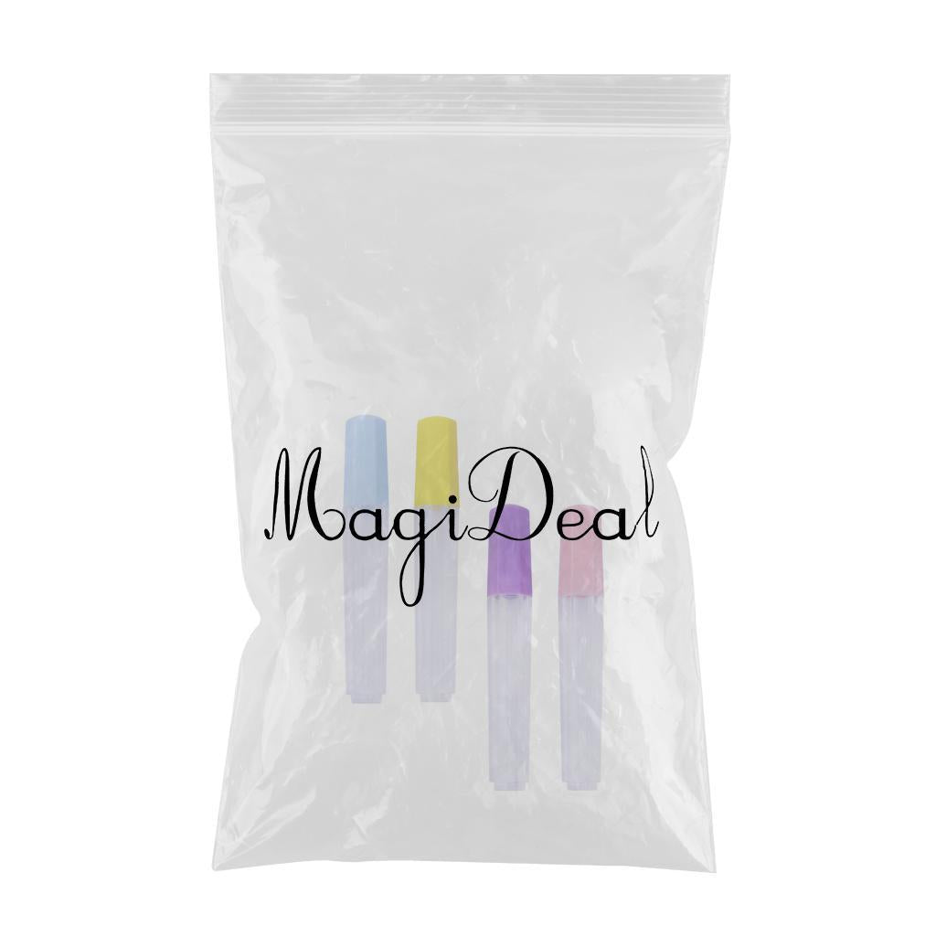 4 Pieces Plastic Sewing Needles Case Tube Felting Needles Storage Container