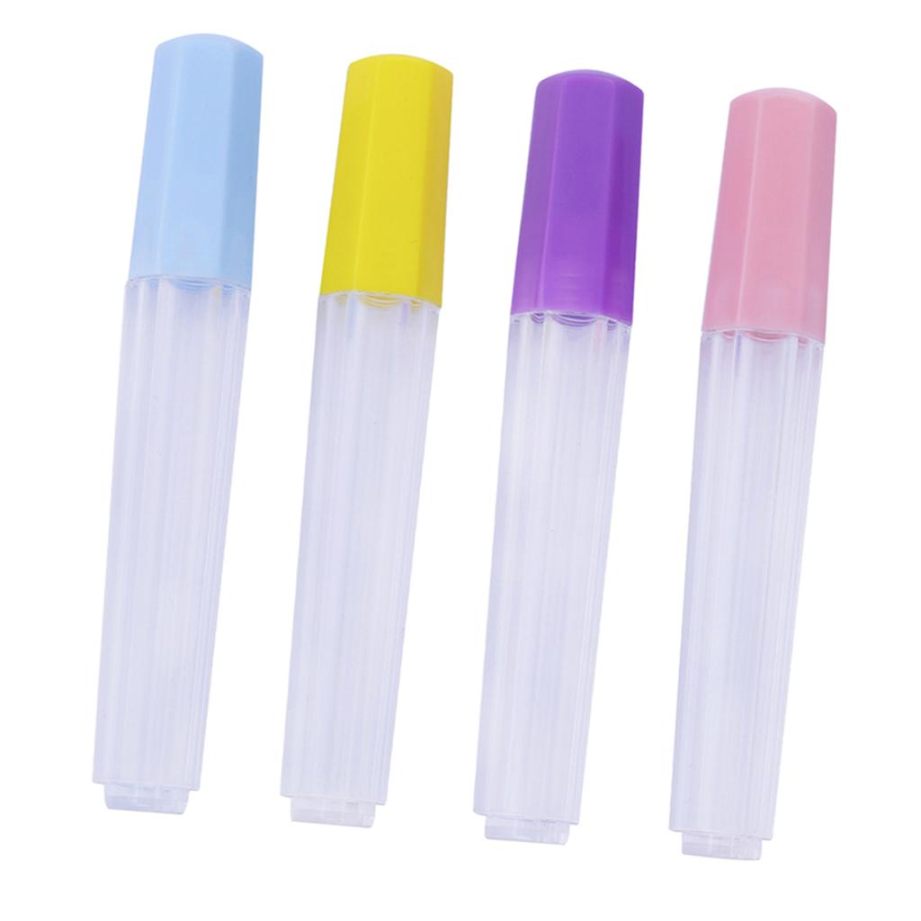 4 Pieces Plastic Sewing Needles Case Tube Felting Needles Storage Container