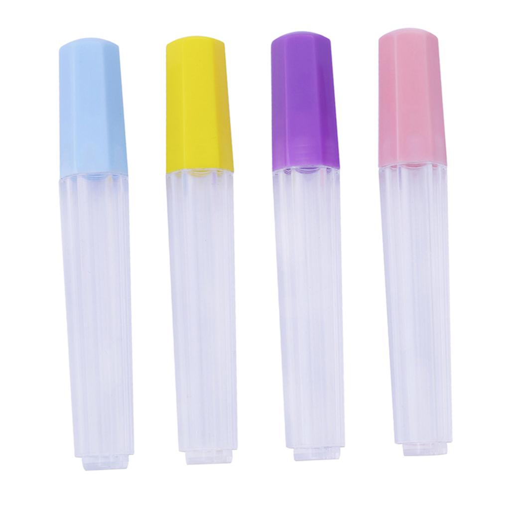 4 Pieces Plastic Sewing Needles Case Tube Felting Needles Storage Container
