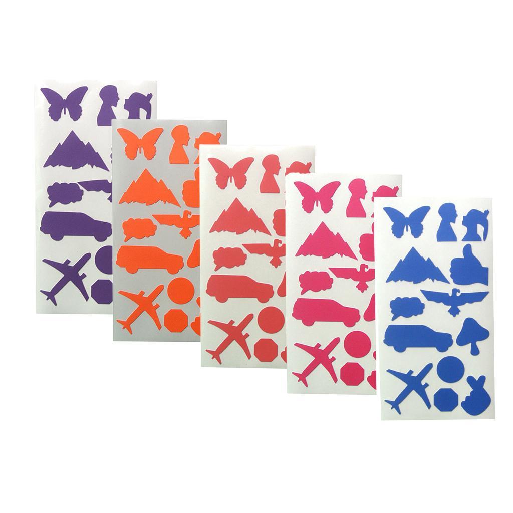 Cartoon Self-adhesive Repair Patch Applique for Clothing Sofa Purple