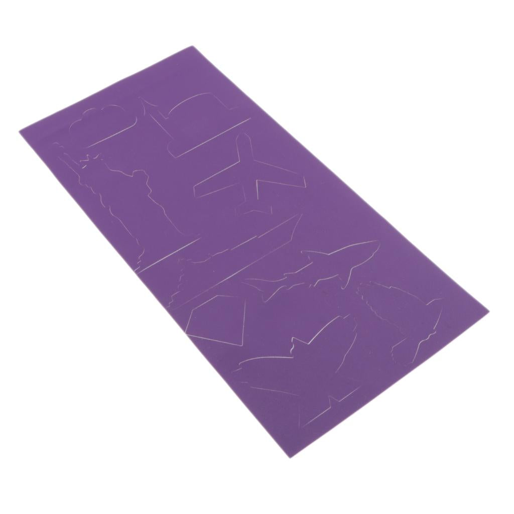 Self-adhesive PU Leather Patch Applique for Clothing Coat Sofa Purple