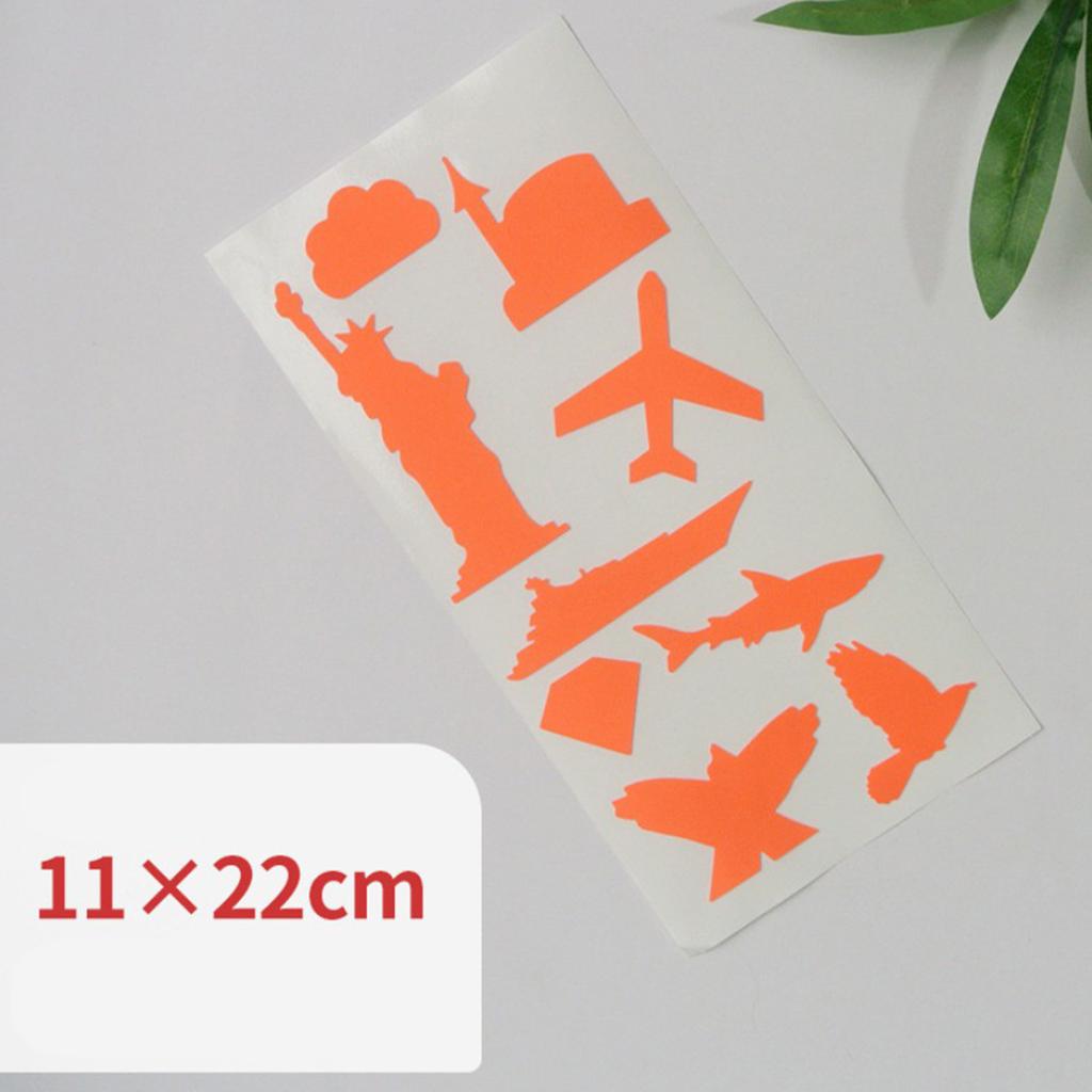 Self-adhesive PU Leather Patch Applique for Clothing Coat Sofa Orange