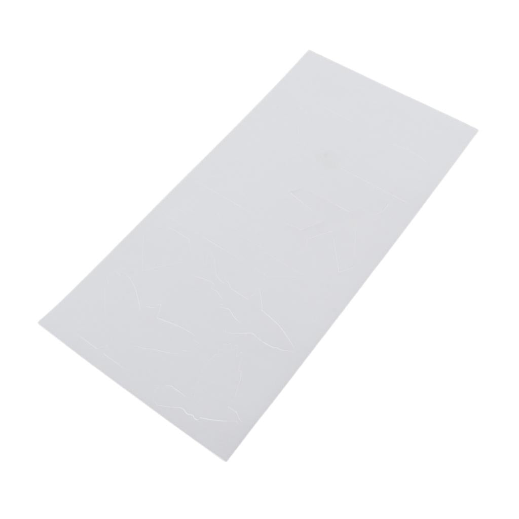 Self-adhesive PU Leather Patch Applique for Clothing Coat Sofa White