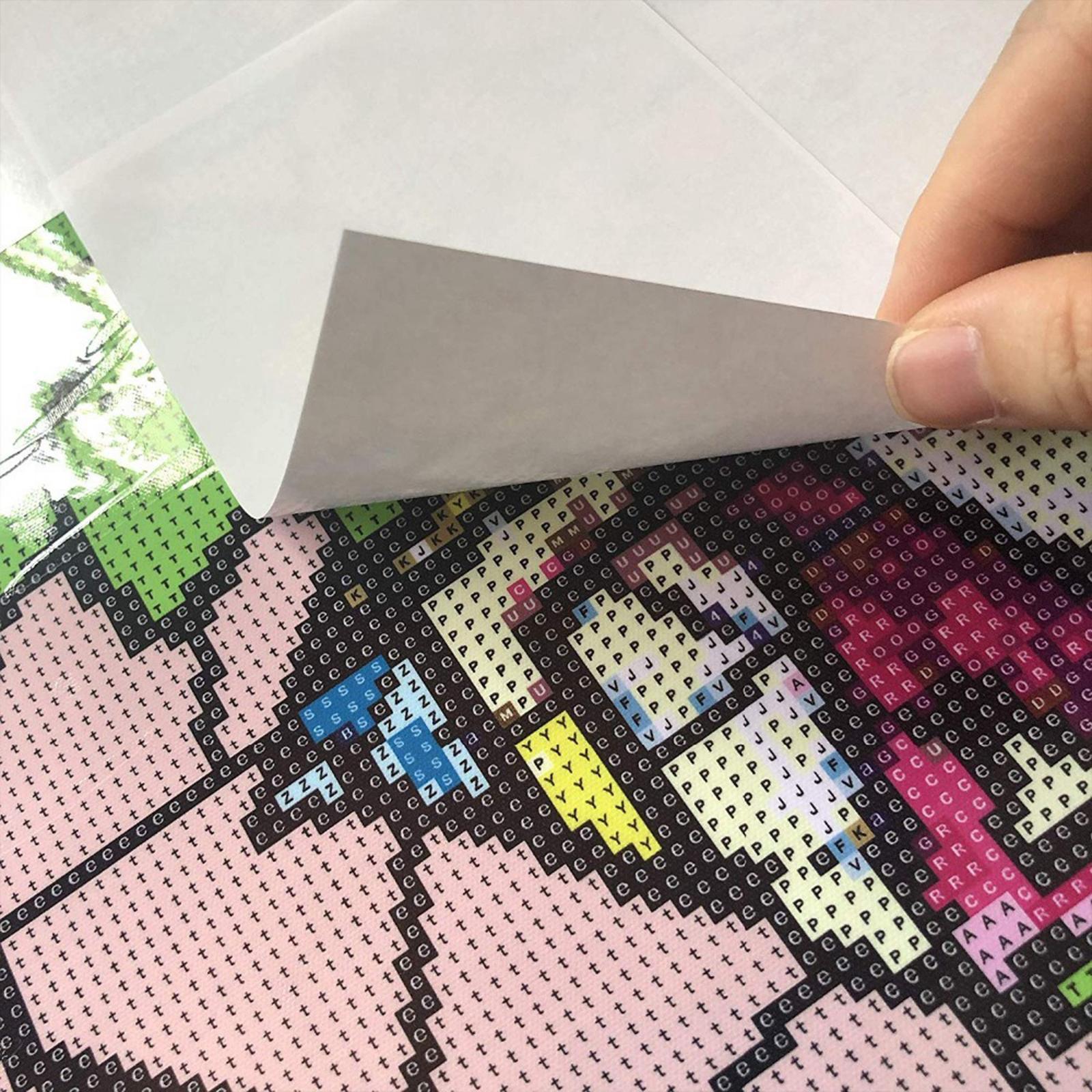 20Sheets Diamond Painting Release Paper Non-Stick Cover 14x21cm