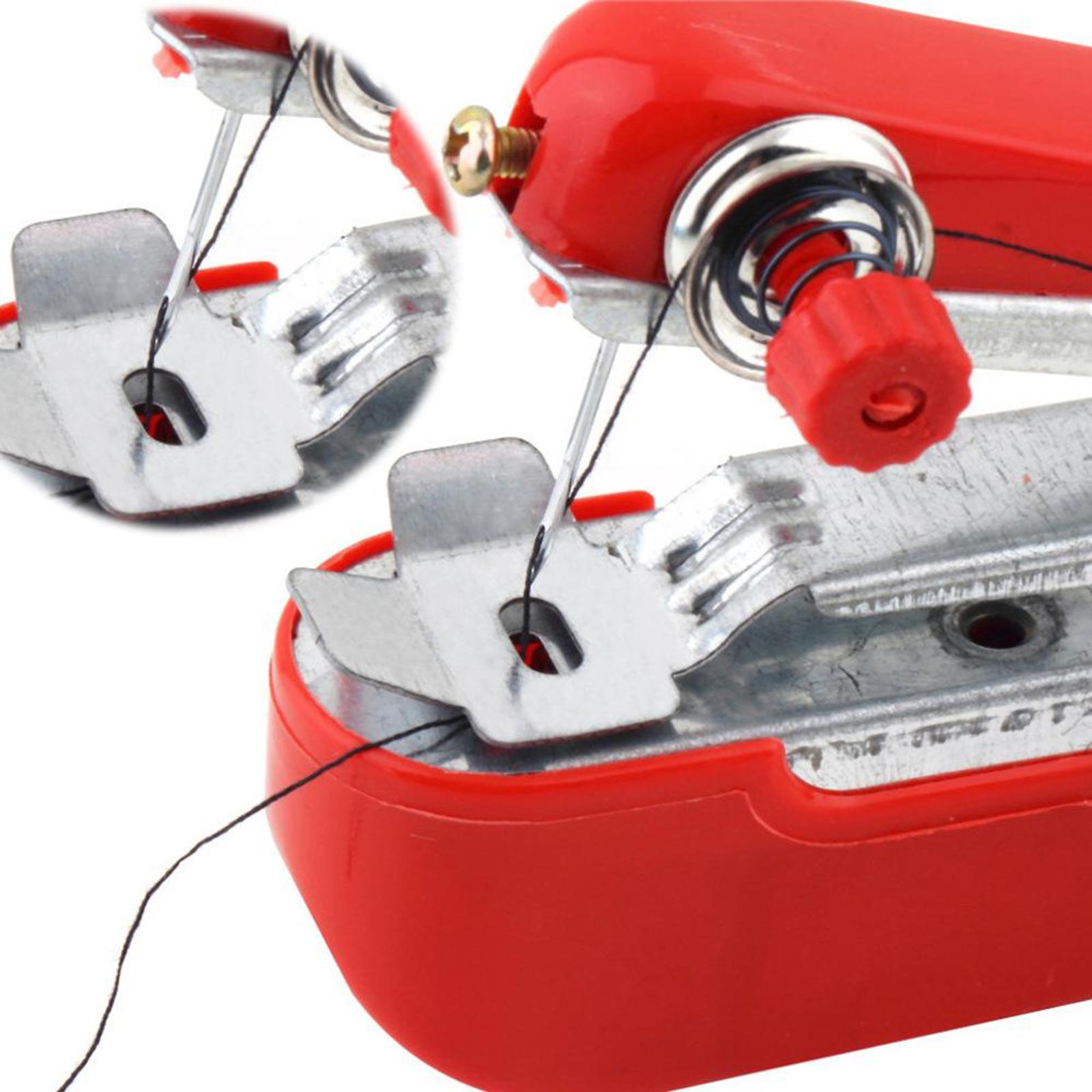 Portable Mini Sewing Machine Desktop Cordless Repairs Machine Home Kids Use