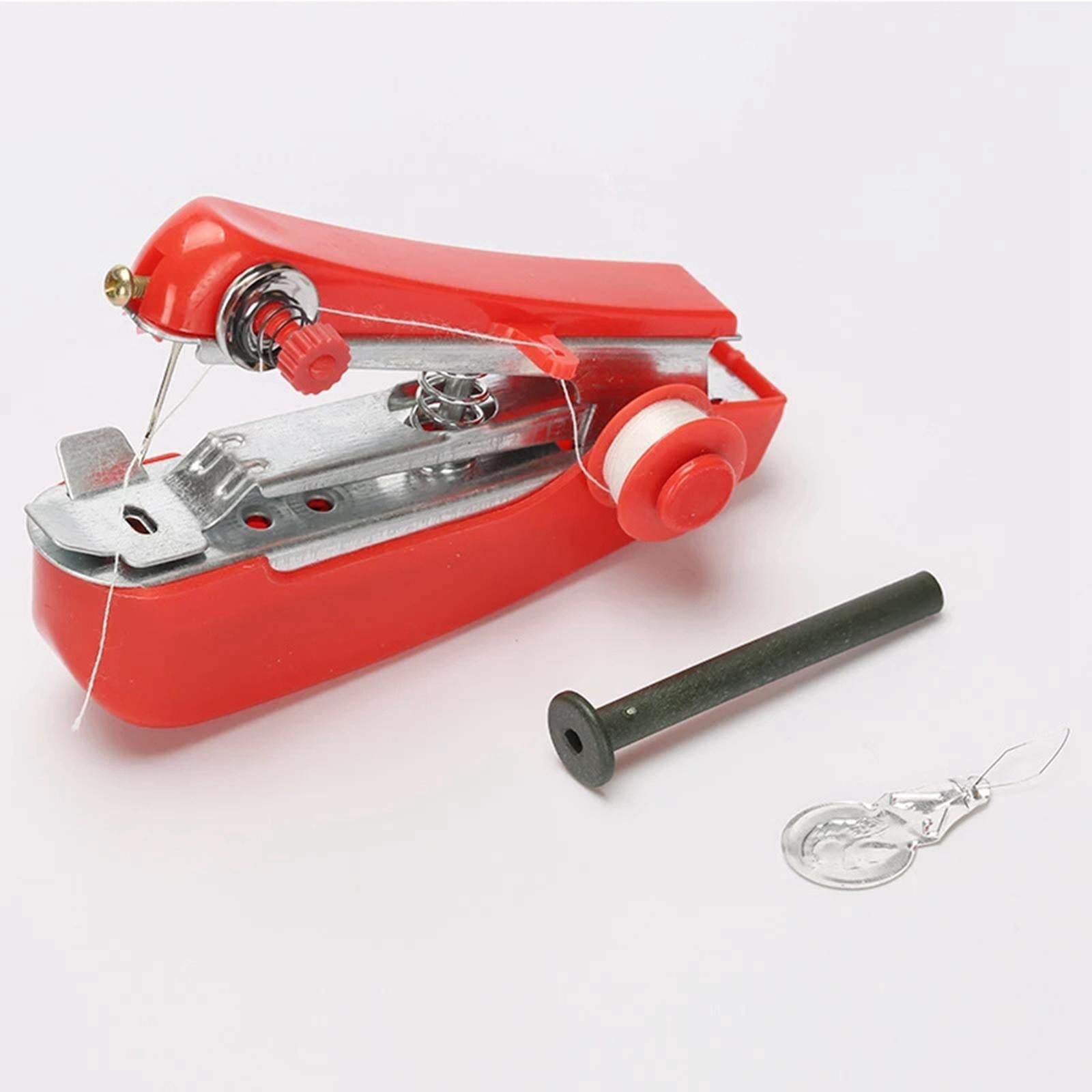 Portable Mini Sewing Machine Desktop Cordless Repairs Machine Home Kids Use