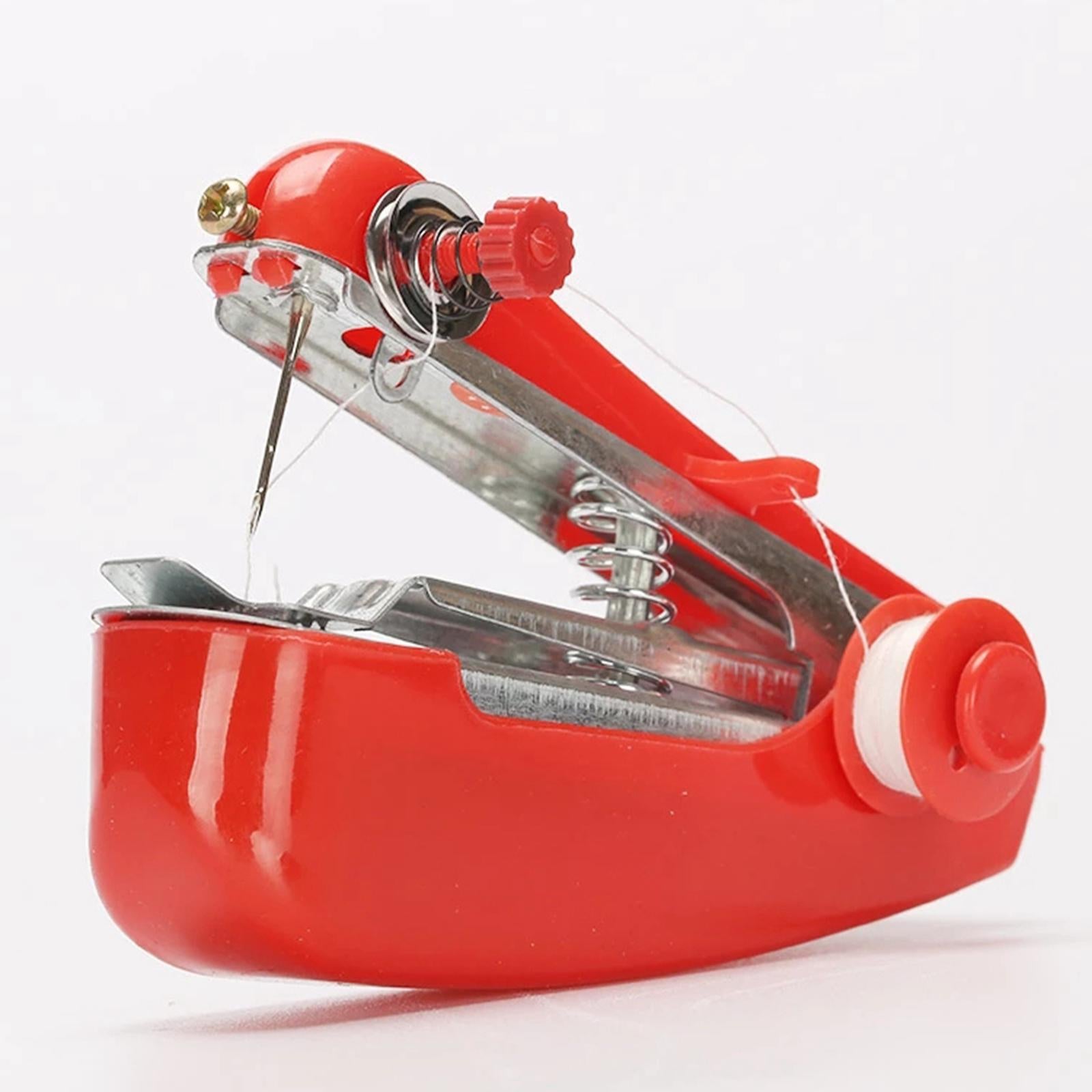 Portable Mini Sewing Machine Desktop Cordless Repairs Machine Home Kids Use