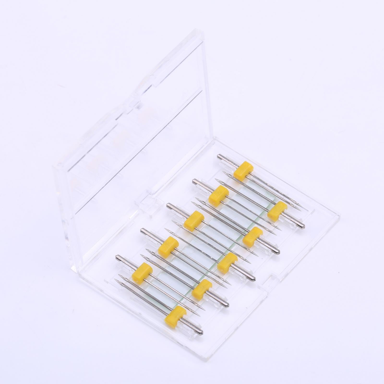 10Pieces Twin Double Needle Sewing Machine Needles Pins