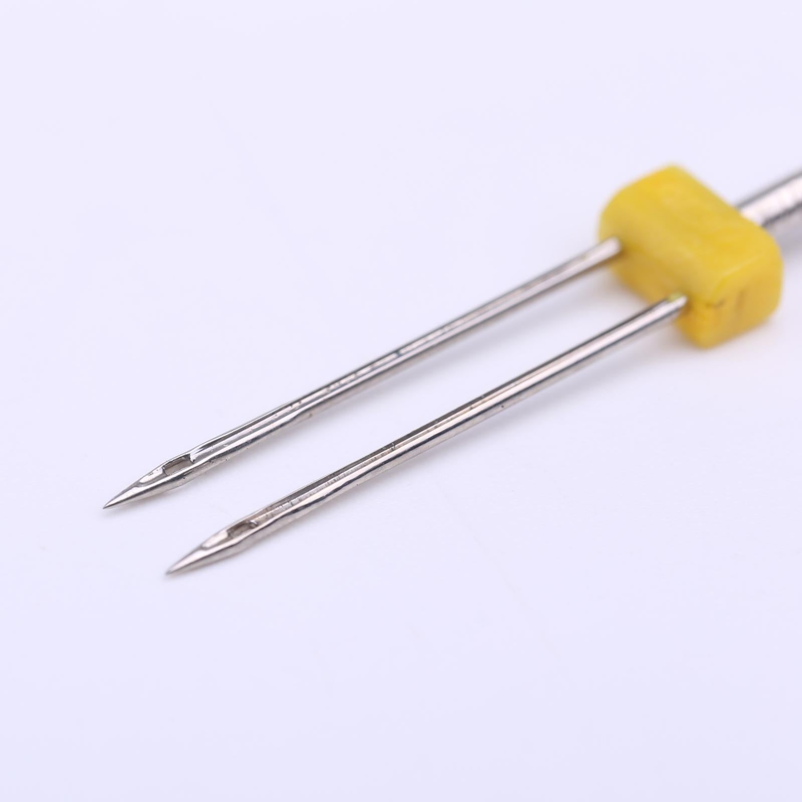 10Pieces Twin Double Needle Sewing Machine Needles Pins