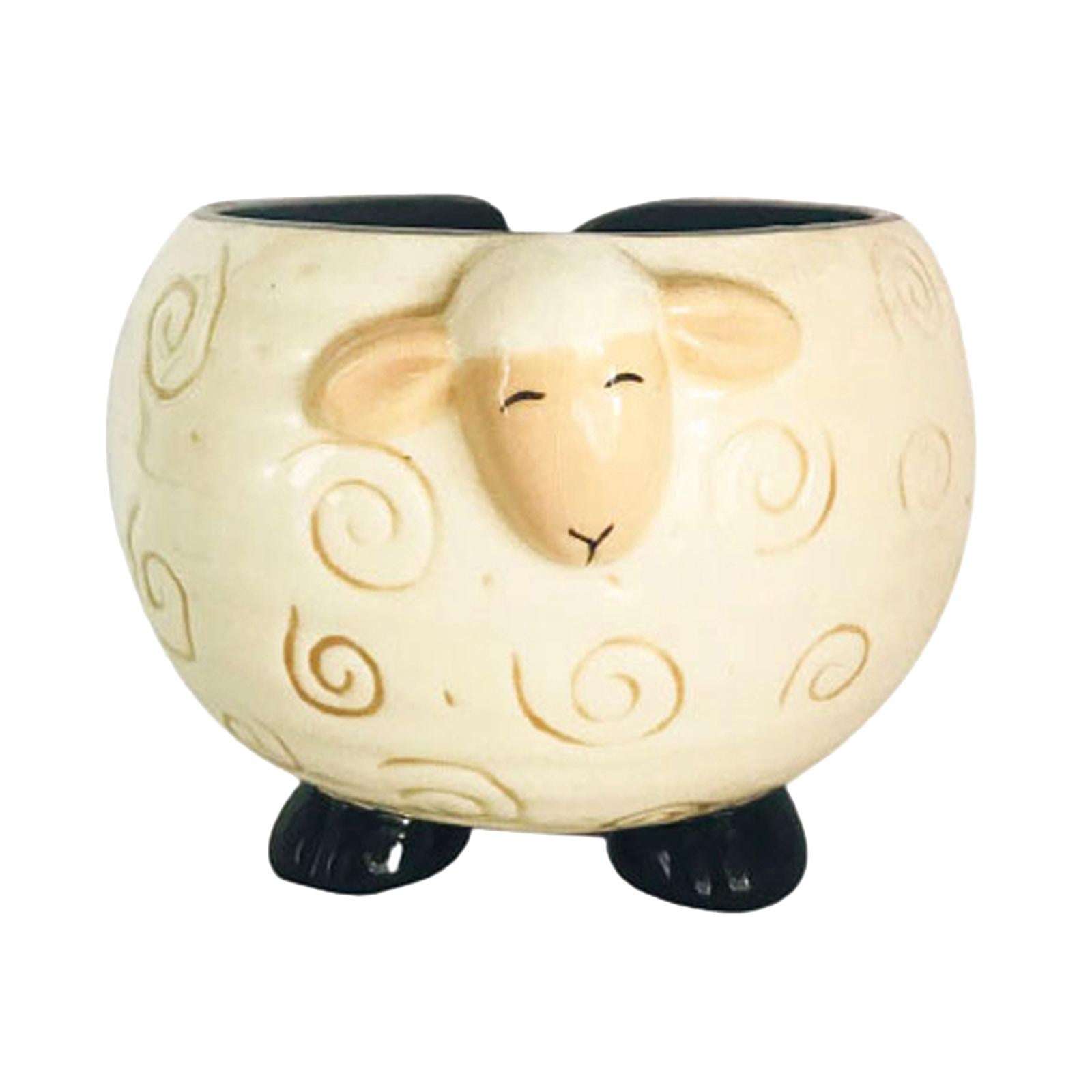 Ceramic Yarn Bowl for Crochet Knitting Wool Yarn Lovers Gift Home Desk Decor