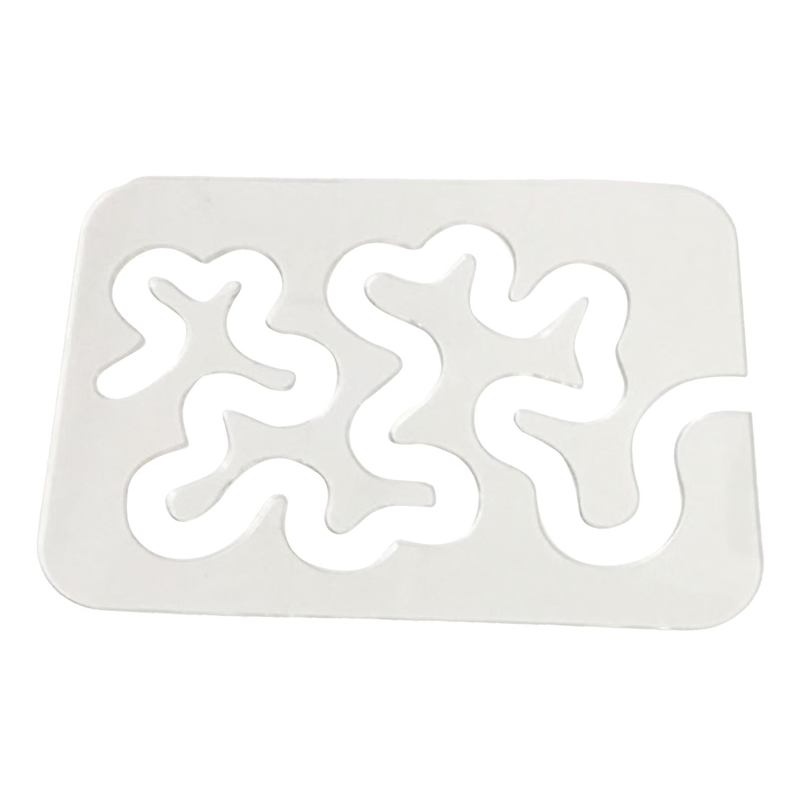 Multifunctional Clear Quilting Sewing Ruler Accessories Tool Template