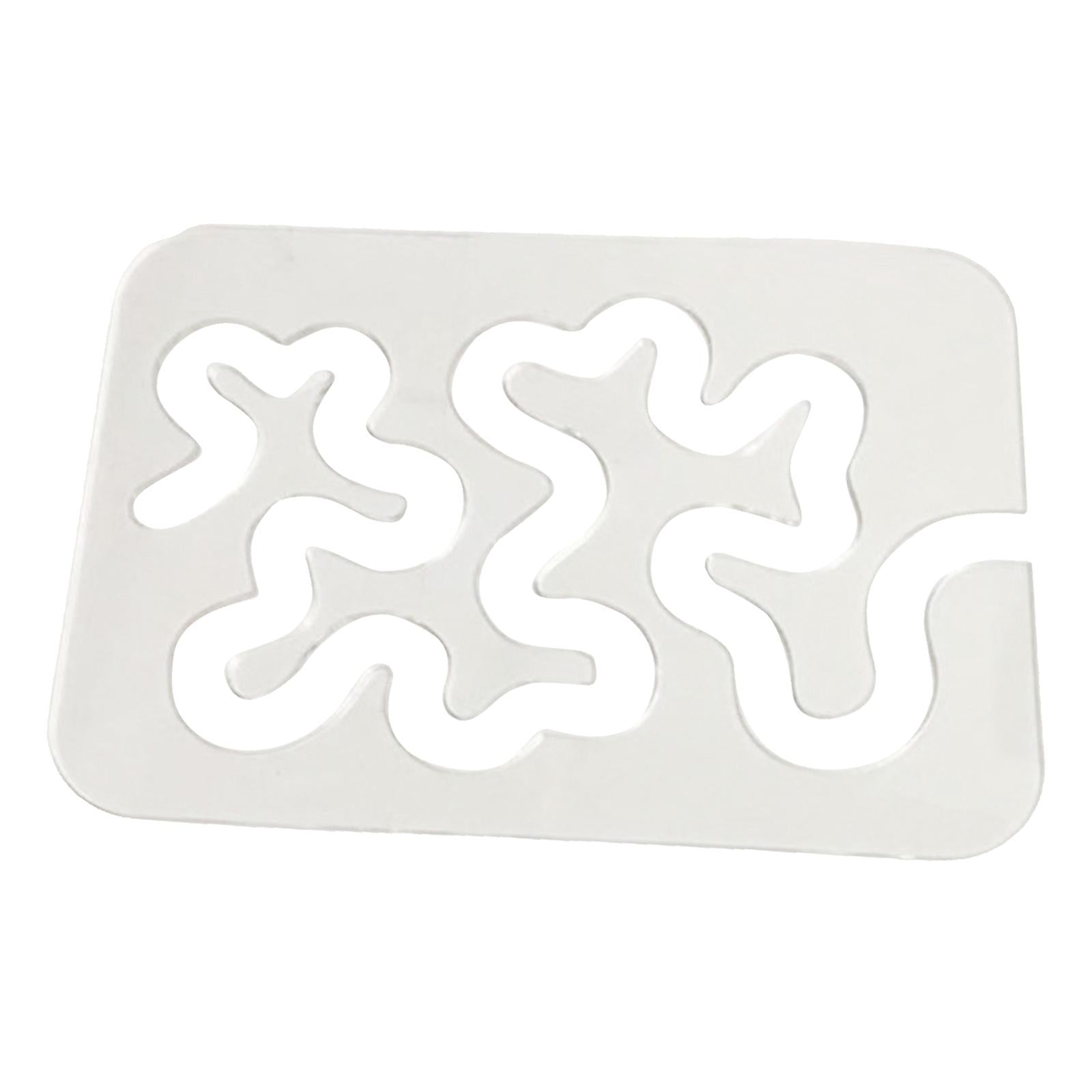 Multifunctional Clear Quilting Sewing Ruler Accessories Tool Template