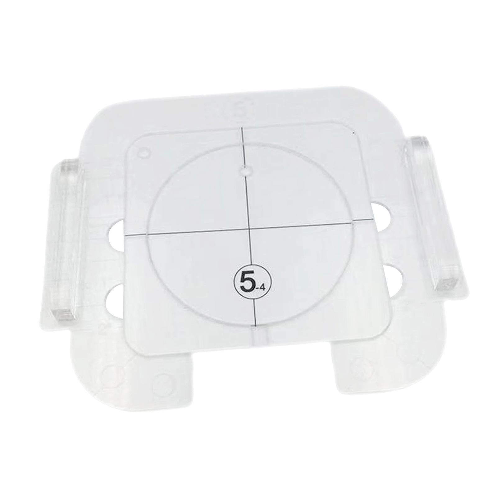 Clear Acrylic Laser Cut Quilting Templates for DIY Patchwork Kintting E
