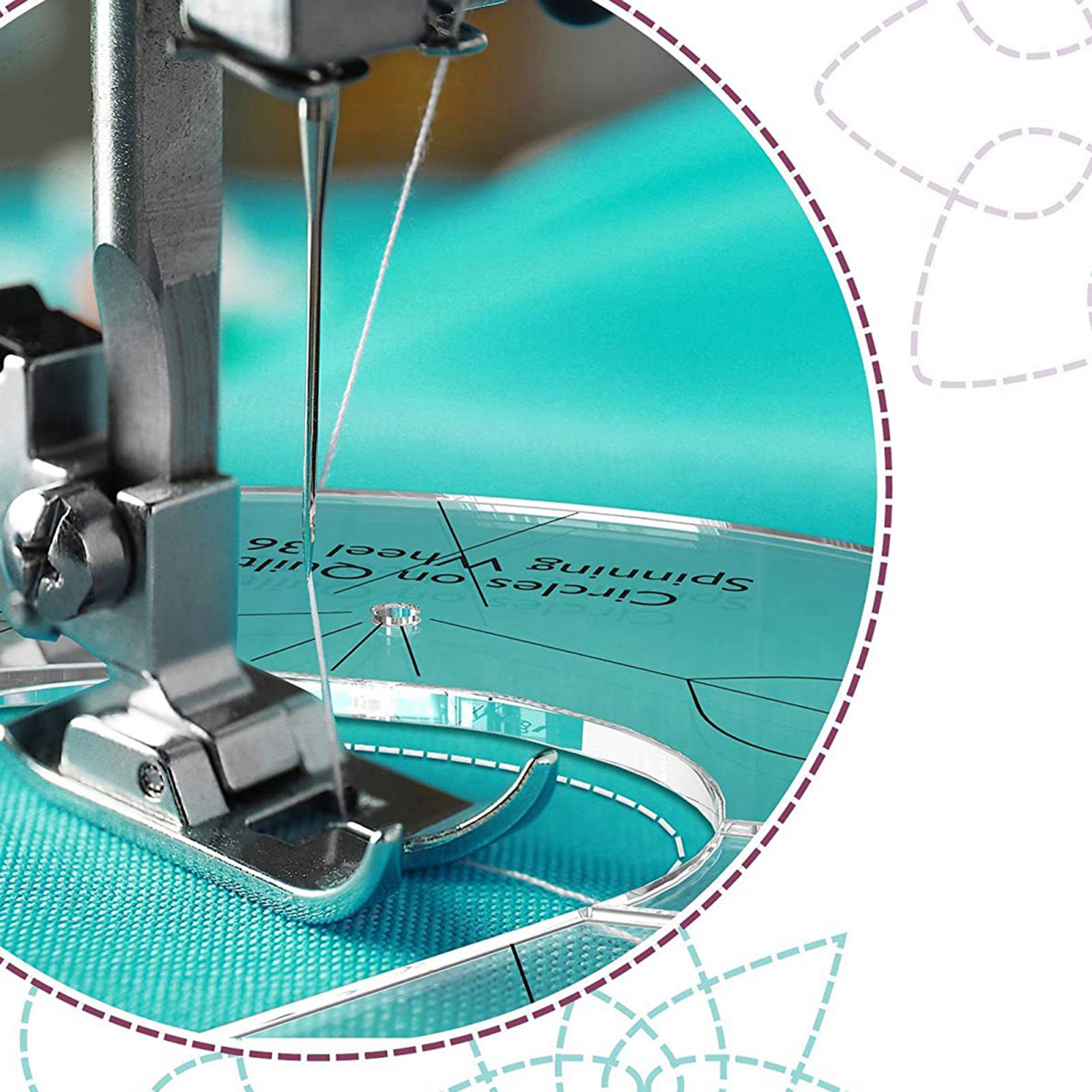 Clear Acrylic Laser Cut Quilting Templates for DIY Patchwork Kintting G