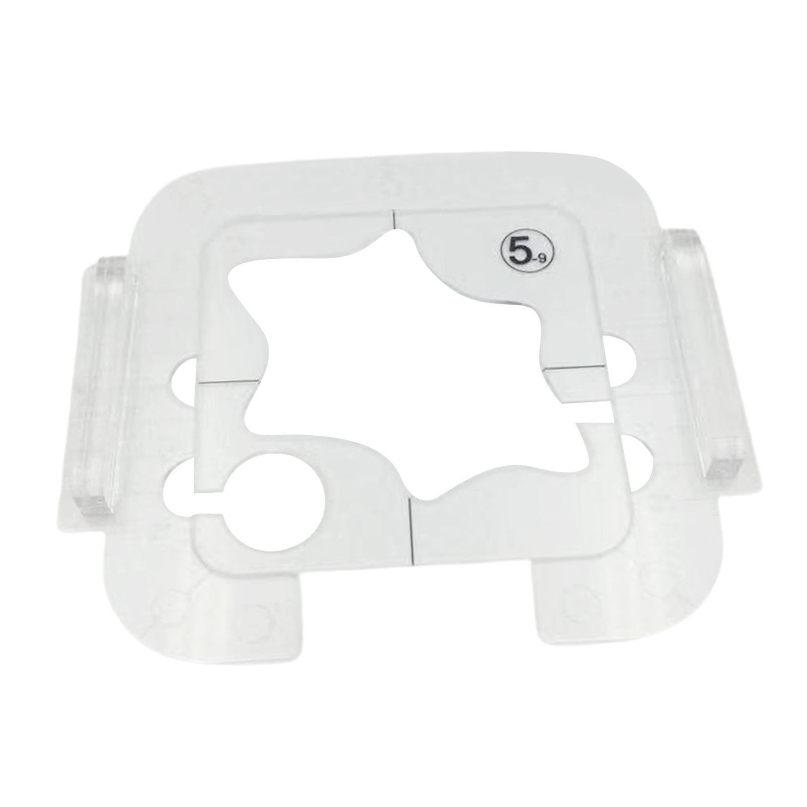 Clear Acrylic Laser Cut Quilting Templates for DIY Patchwork Kintting I