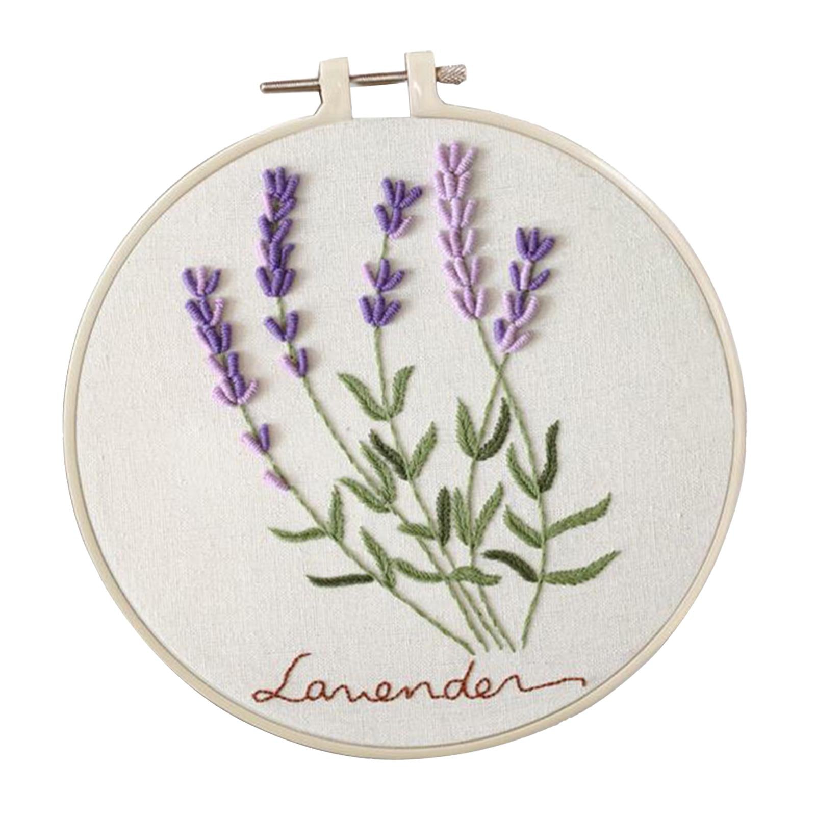Full Range of Embroidery Starter Kits Cross Stitch Kit for Adult Flower2