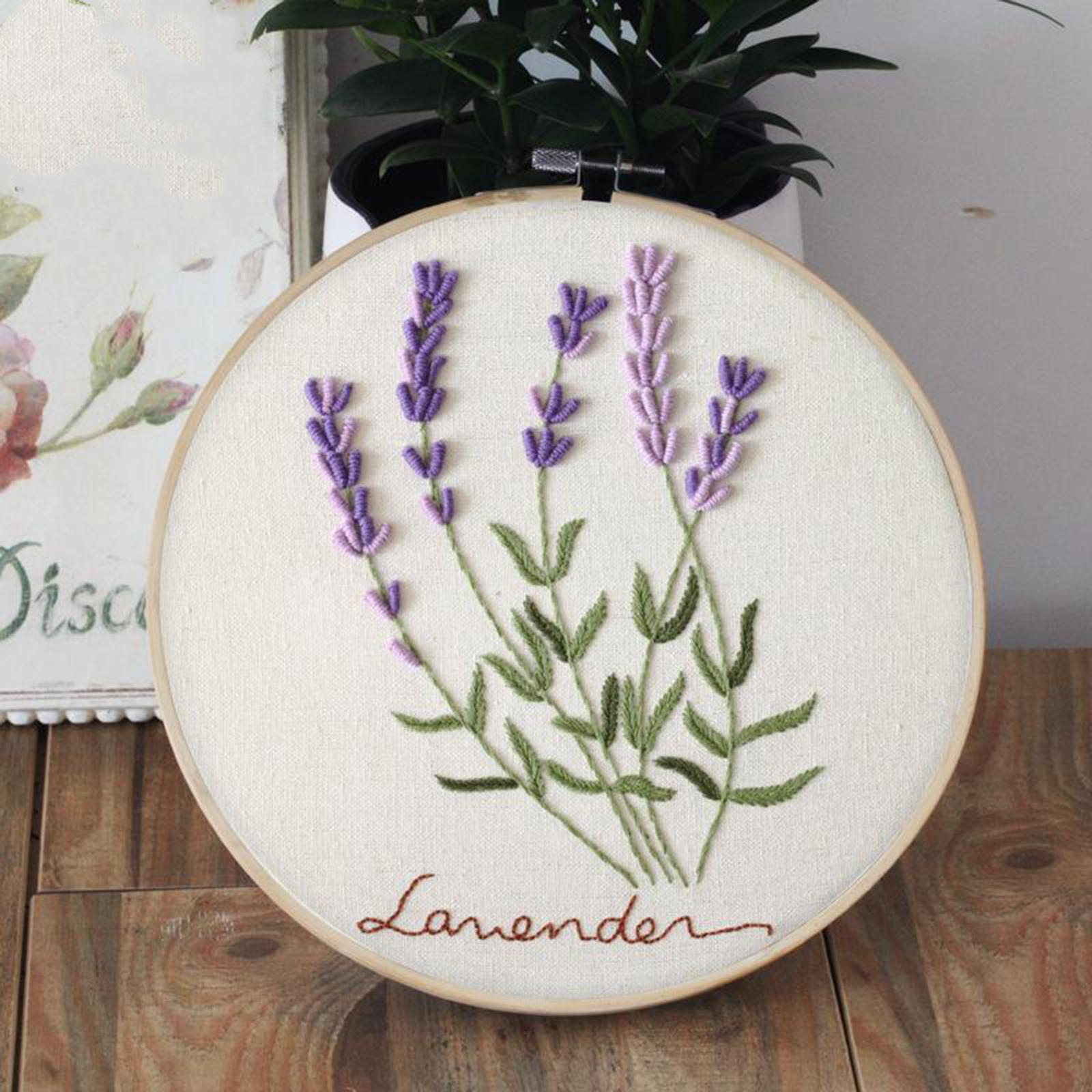 Full Range of Embroidery Starter Kits Cross Stitch Kit for Adult Flower2