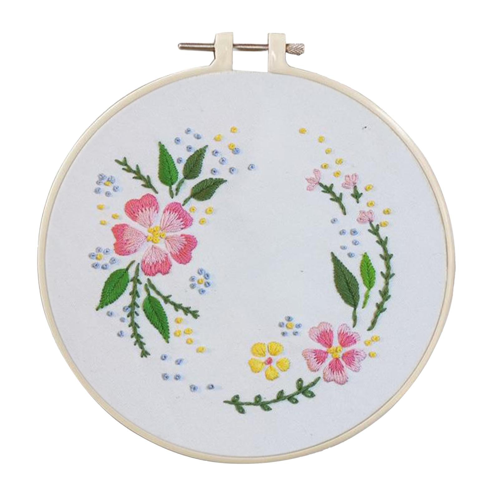 Full Range of Embroidery Starter Kits Cross Stitch Kit for Adult Flower3
