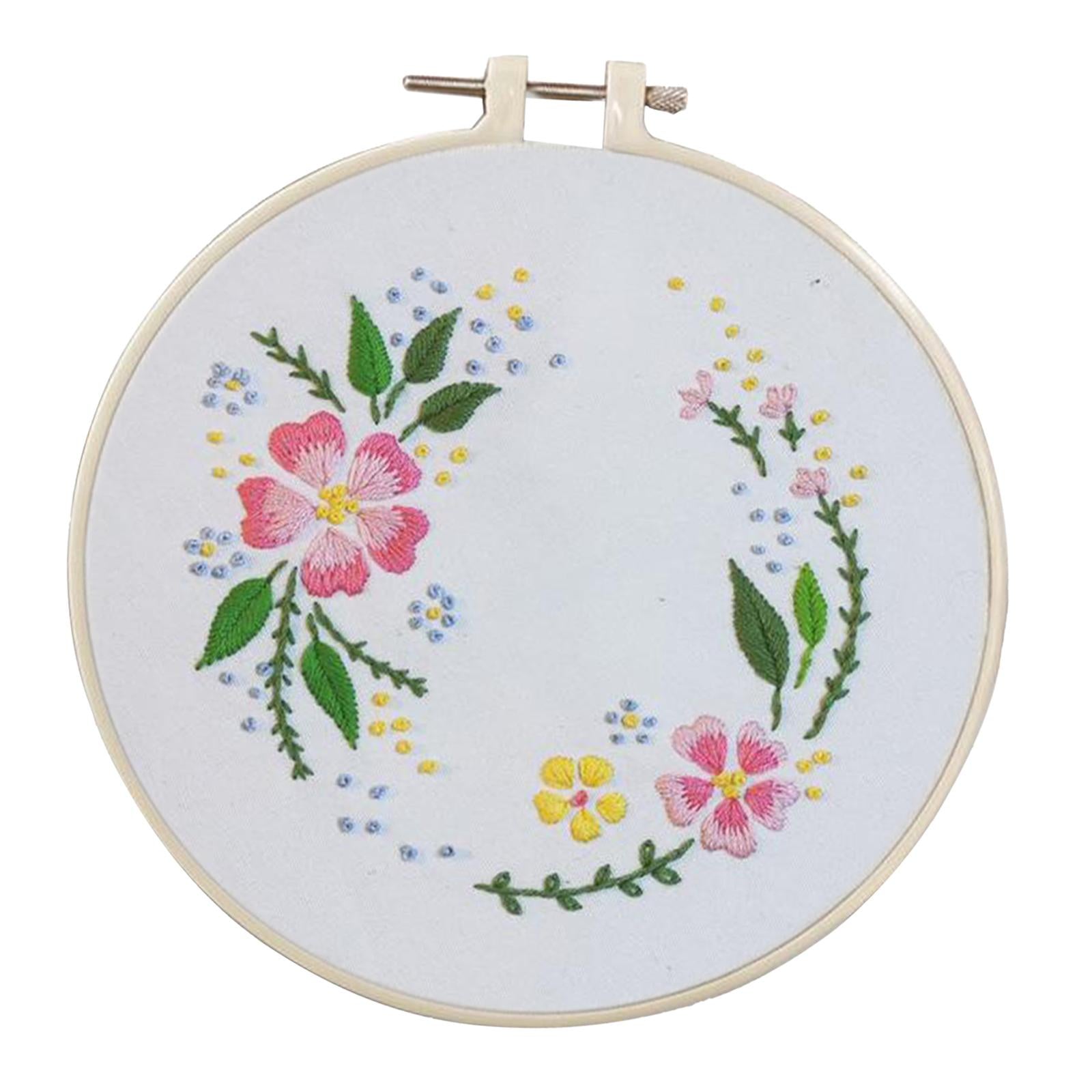 Full Range of Embroidery Starter Kits Cross Stitch Kit for Adult Flower3