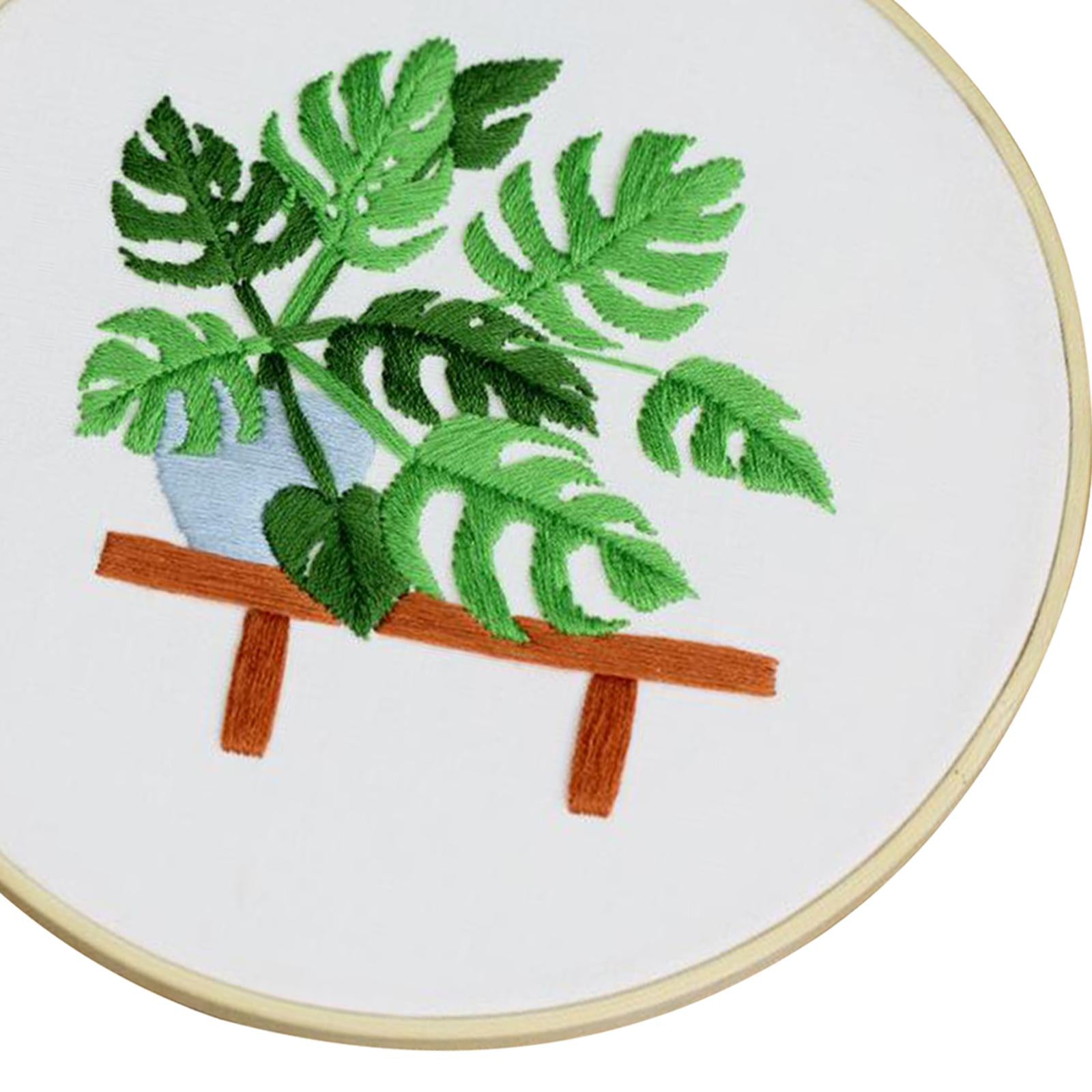 Full Range of Embroidery Starter Kit Cross Stitch Kit for Beginners Style1