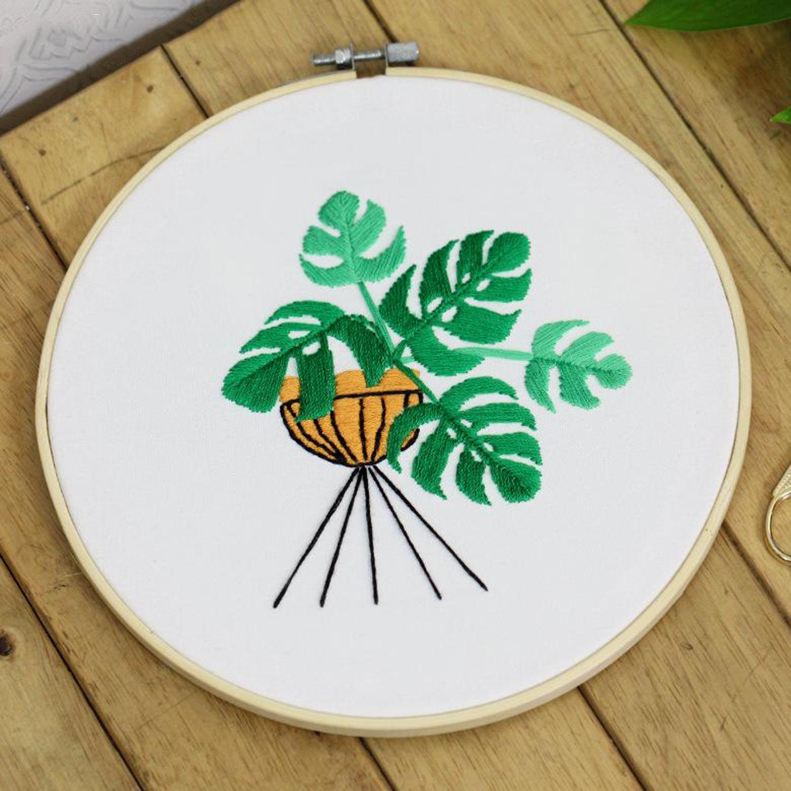 Full Range of Embroidery Starter Kit Cross Stitch Kit for Beginners Style2