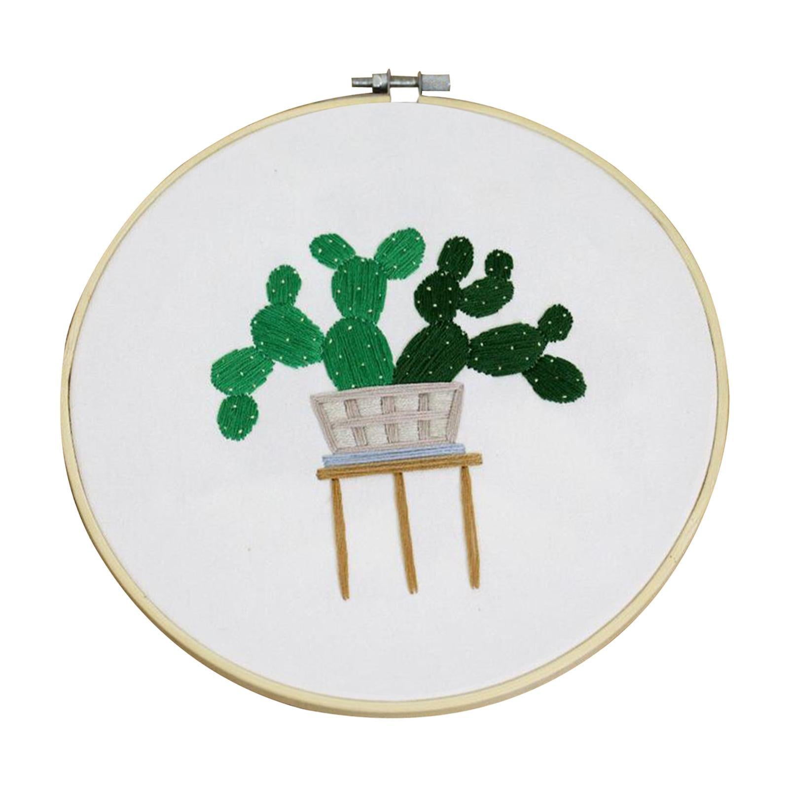 Full Range of Embroidery Starter Kit Cross Stitch Kit for Beginners Style4
