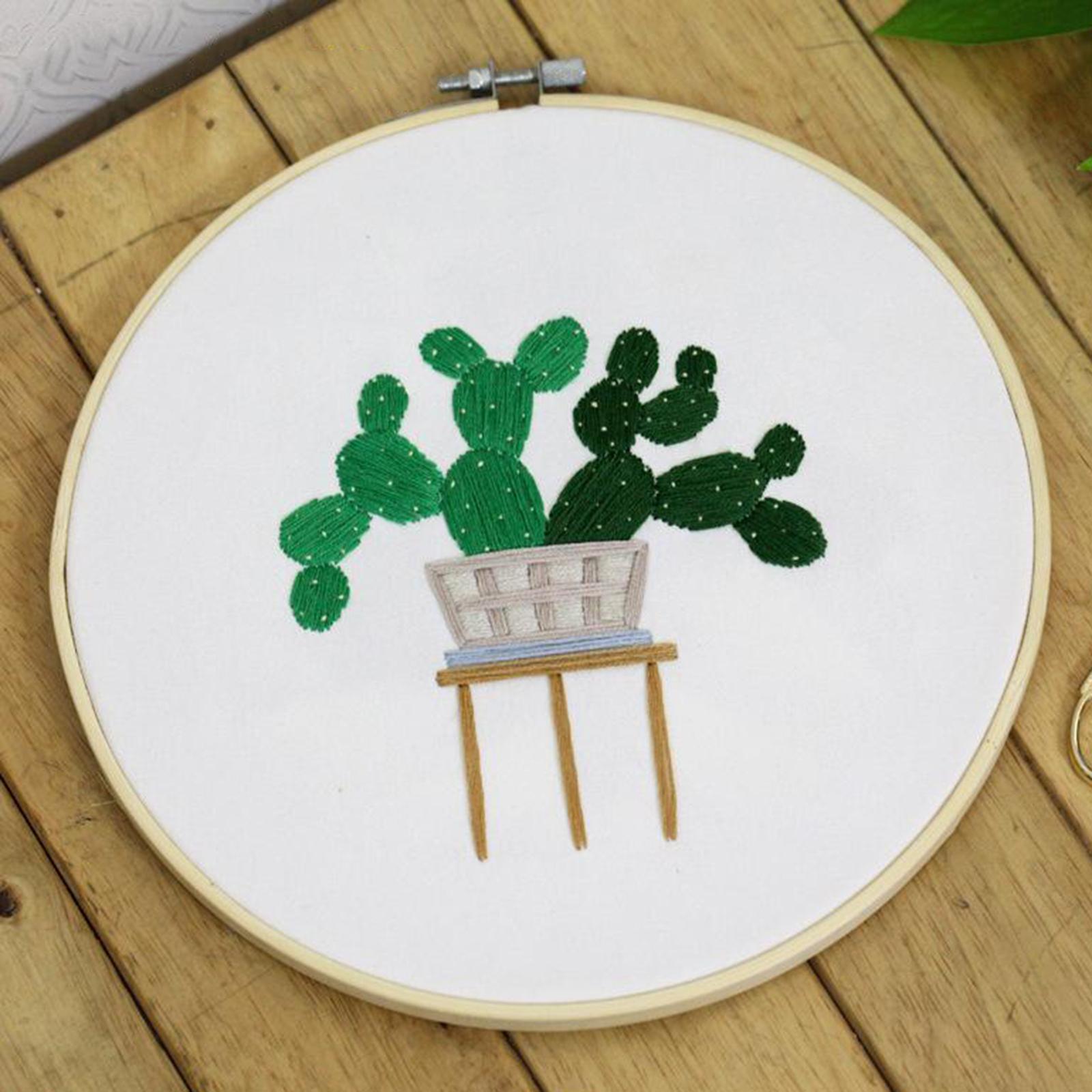 Full Range of Embroidery Starter Kit Cross Stitch Kit for Beginners Style4