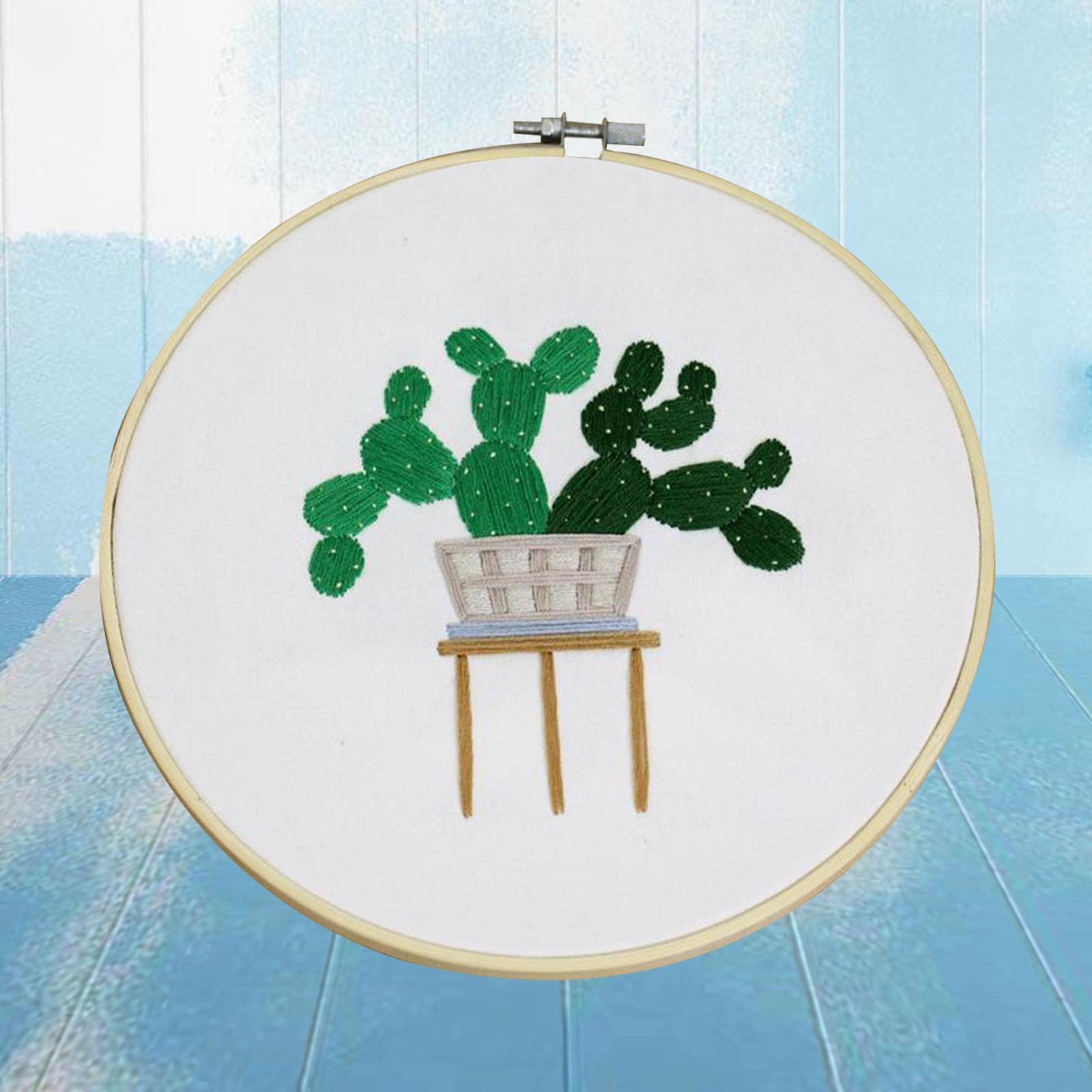 Full Range of Embroidery Starter Kit Cross Stitch Kit for Beginners Style4