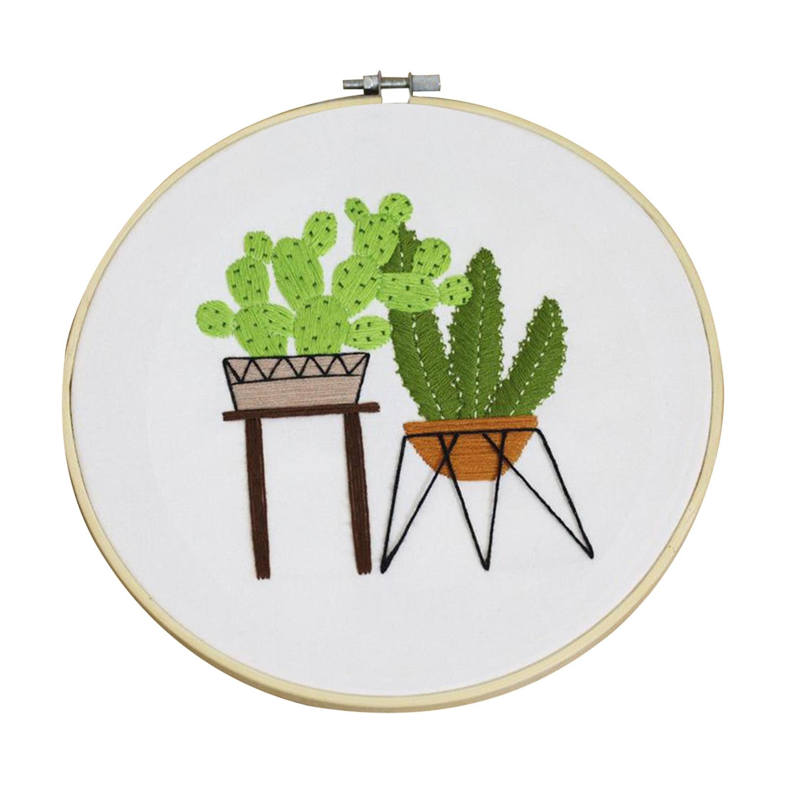 Full Range of Embroidery Starter Kit Cross Stitch Kit for Beginners Style5