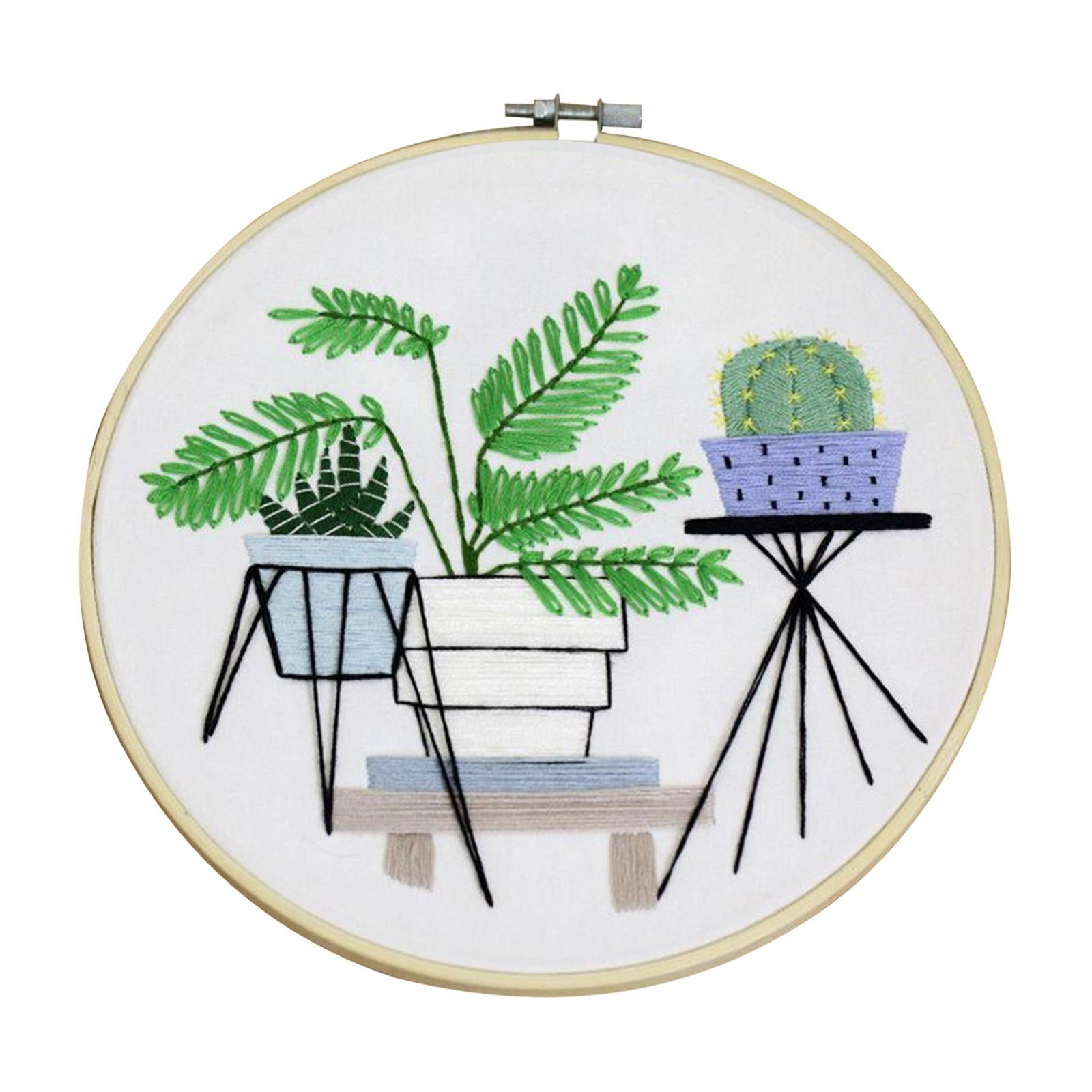 Full Range of Embroidery Starter Kit Cross Stitch Kit for Beginners Style6