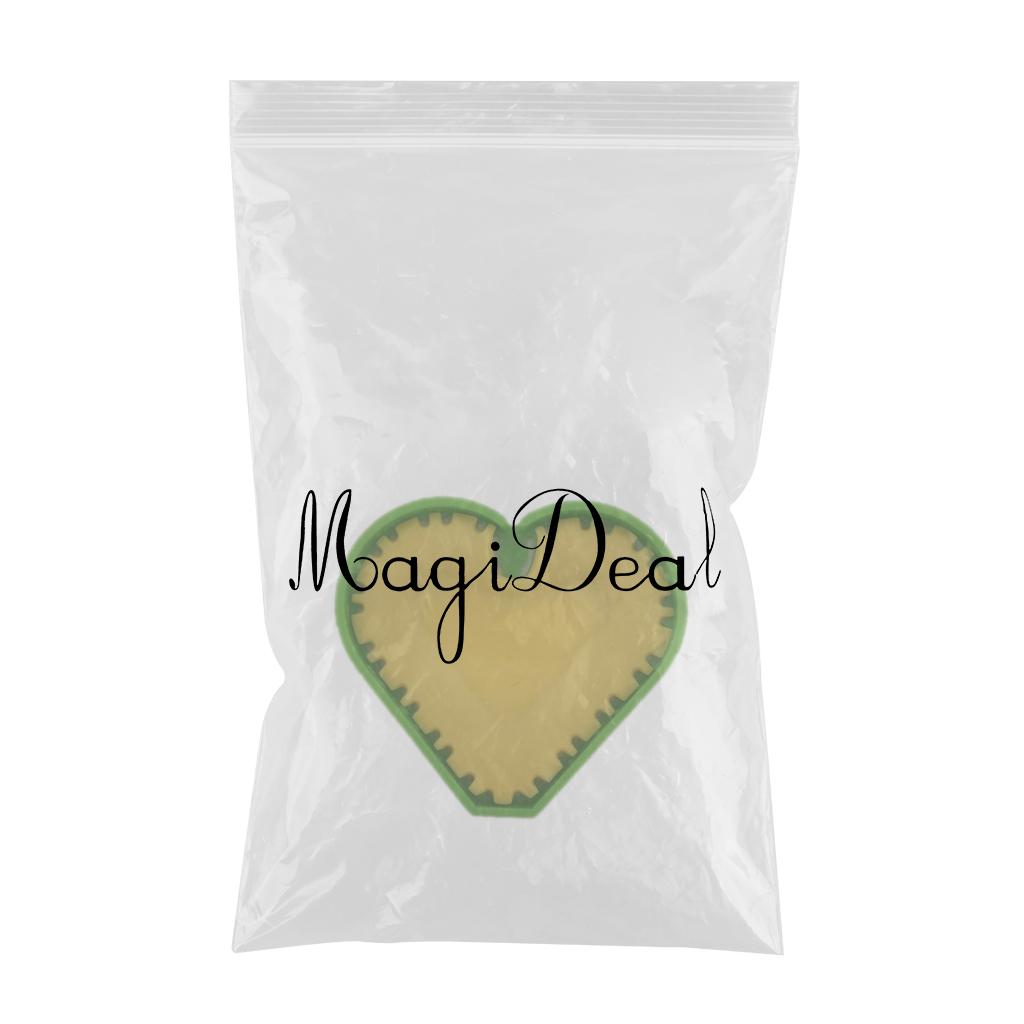 Craft Plastic Fabric Flowers Heart Maker Clothing Embellishment Notions Heart_S