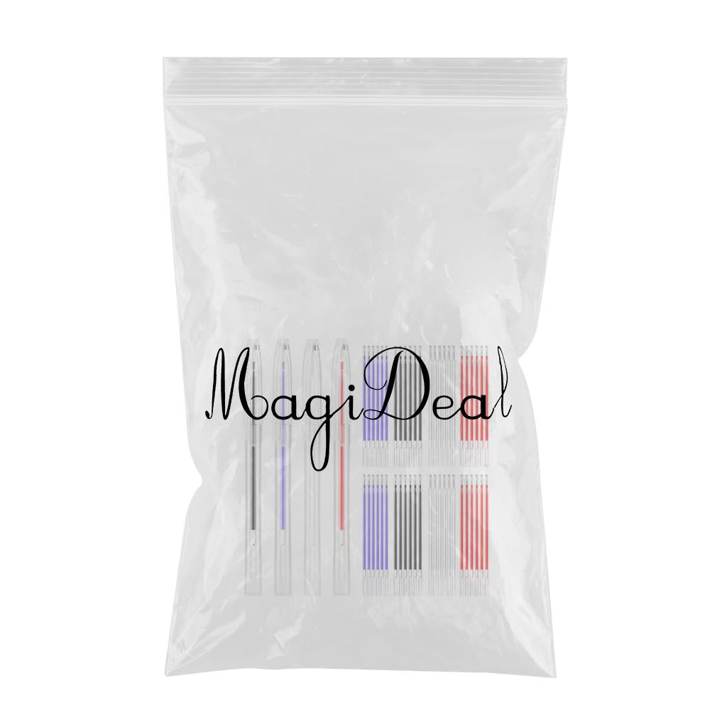 Fabric Marker Pen, 1 Set Heat Erasable Fabric Marking Pens 4Color 13Pcs