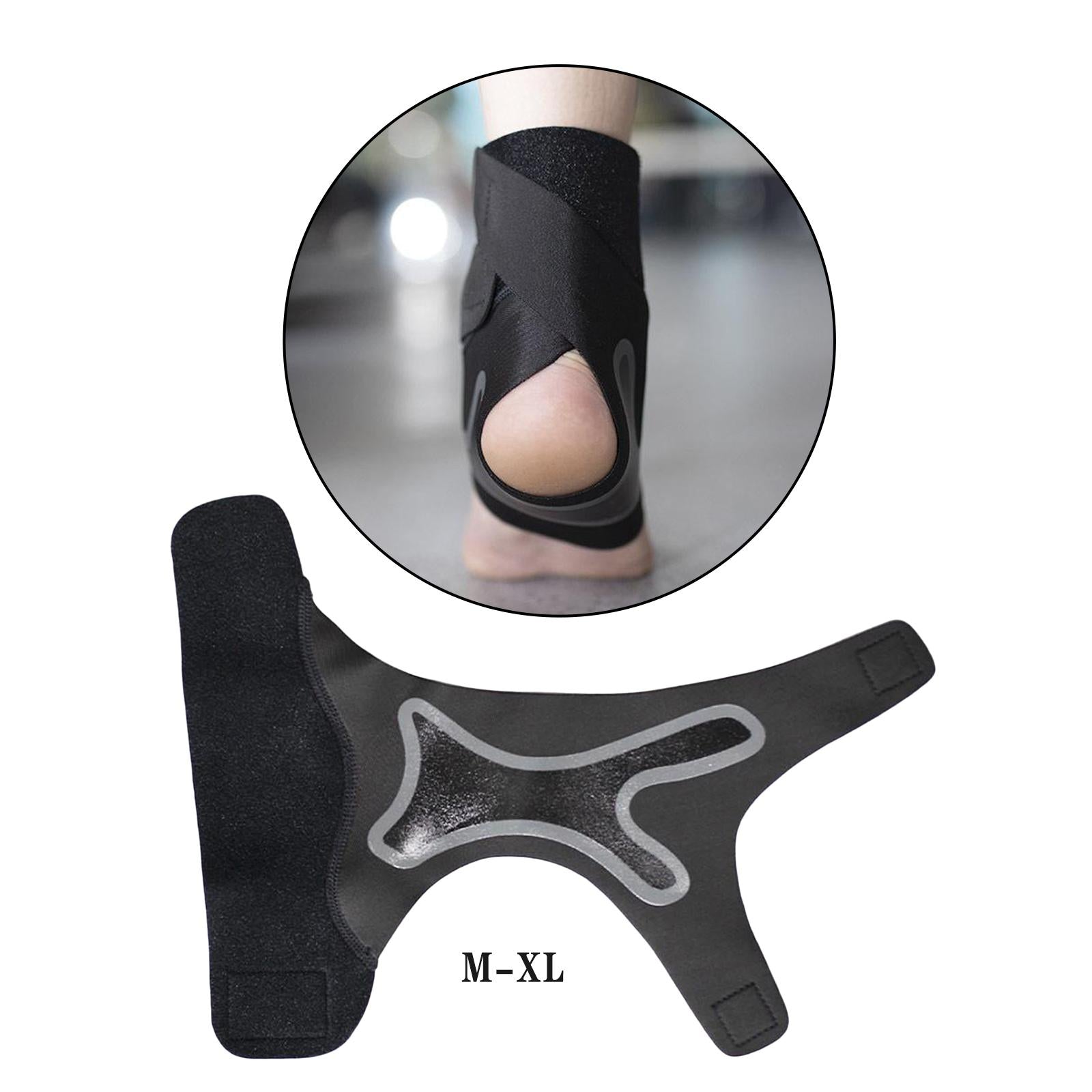 Foot Ankle Support Brace Strap Compression Bandage Basketball Protector M