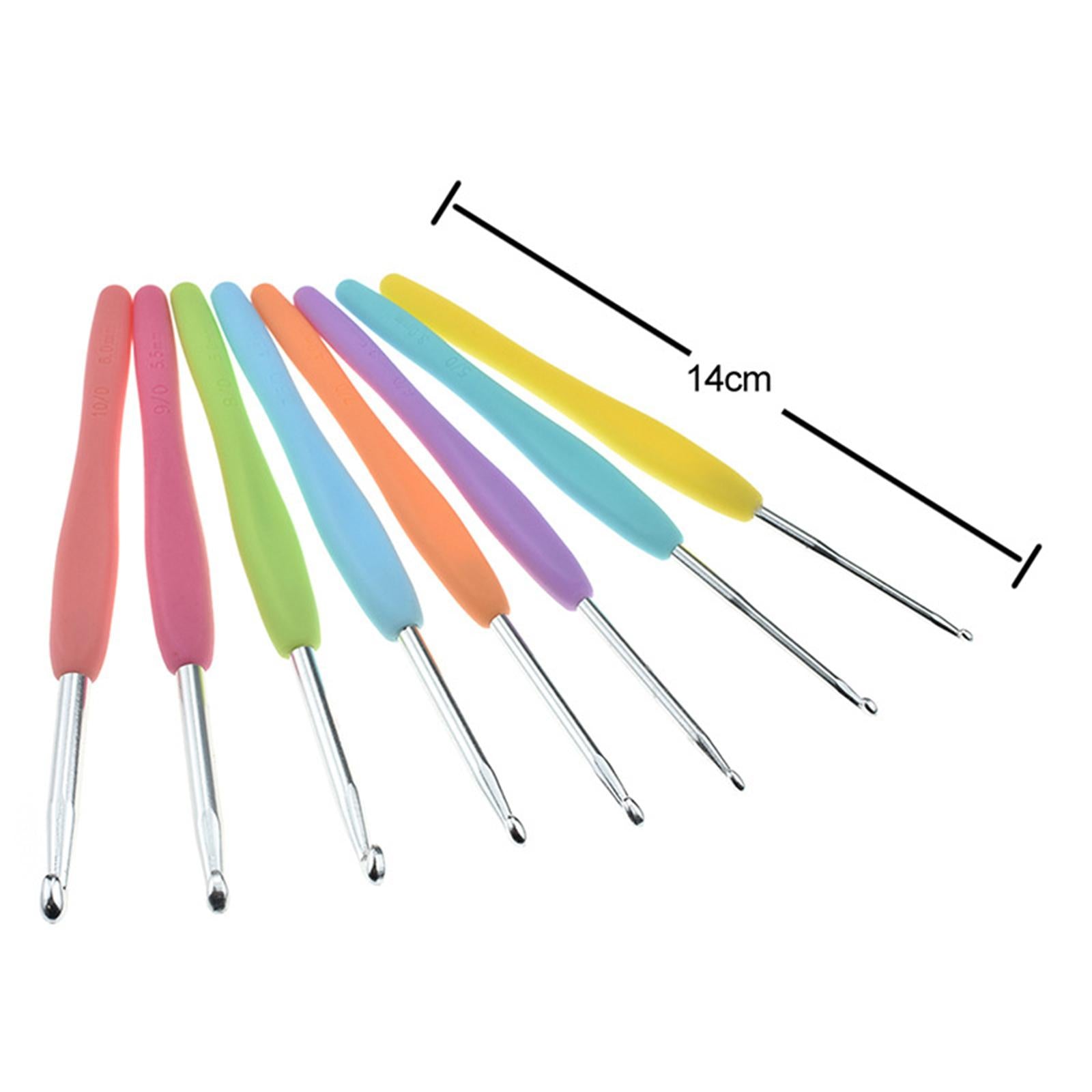 57PCS Crochet Hooks Set Knit Needles 2.5-6.5mm Smooth Knitting Needles