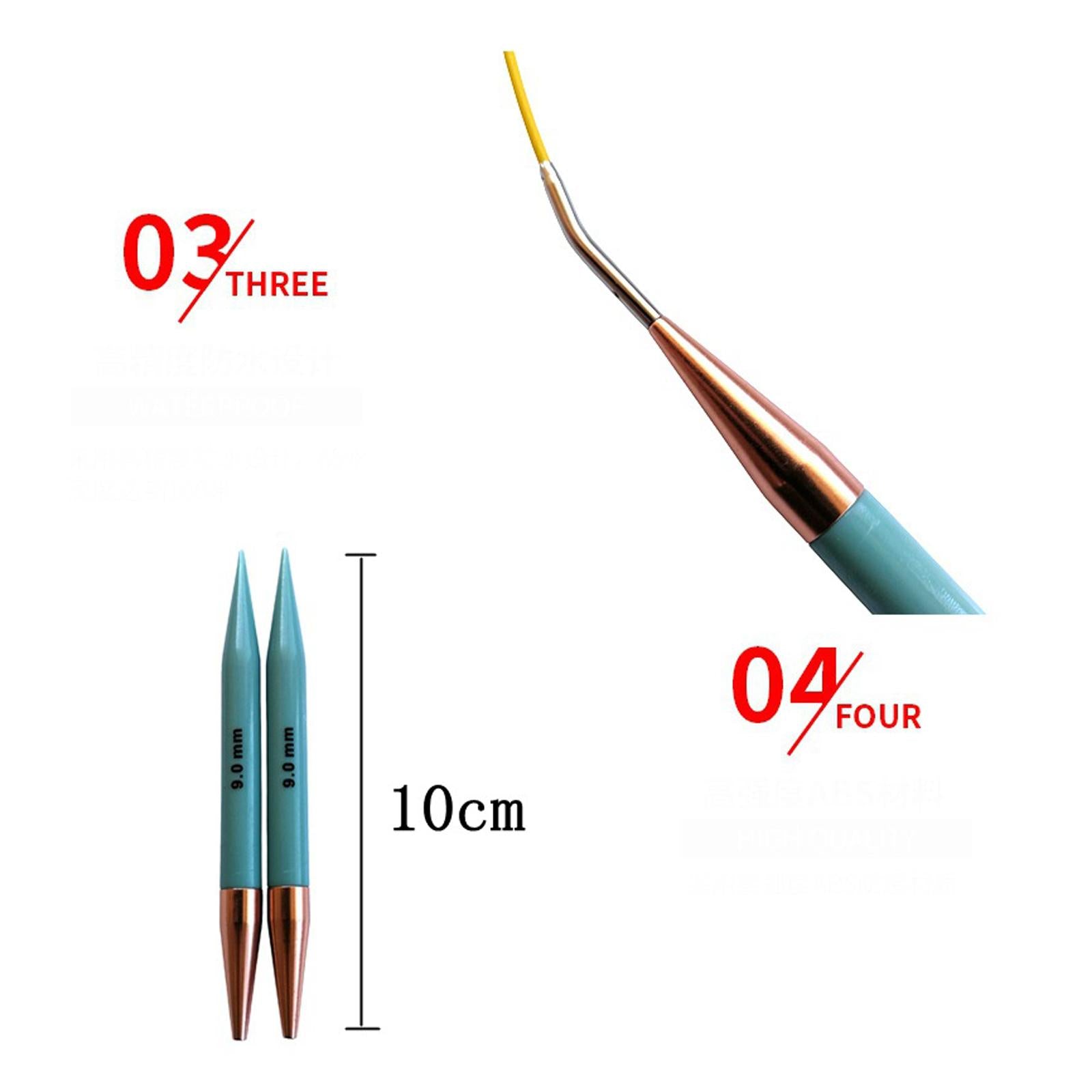 26x Knit Pro Metal Circular Interchangeable Knitting Needle Set Starter DIY