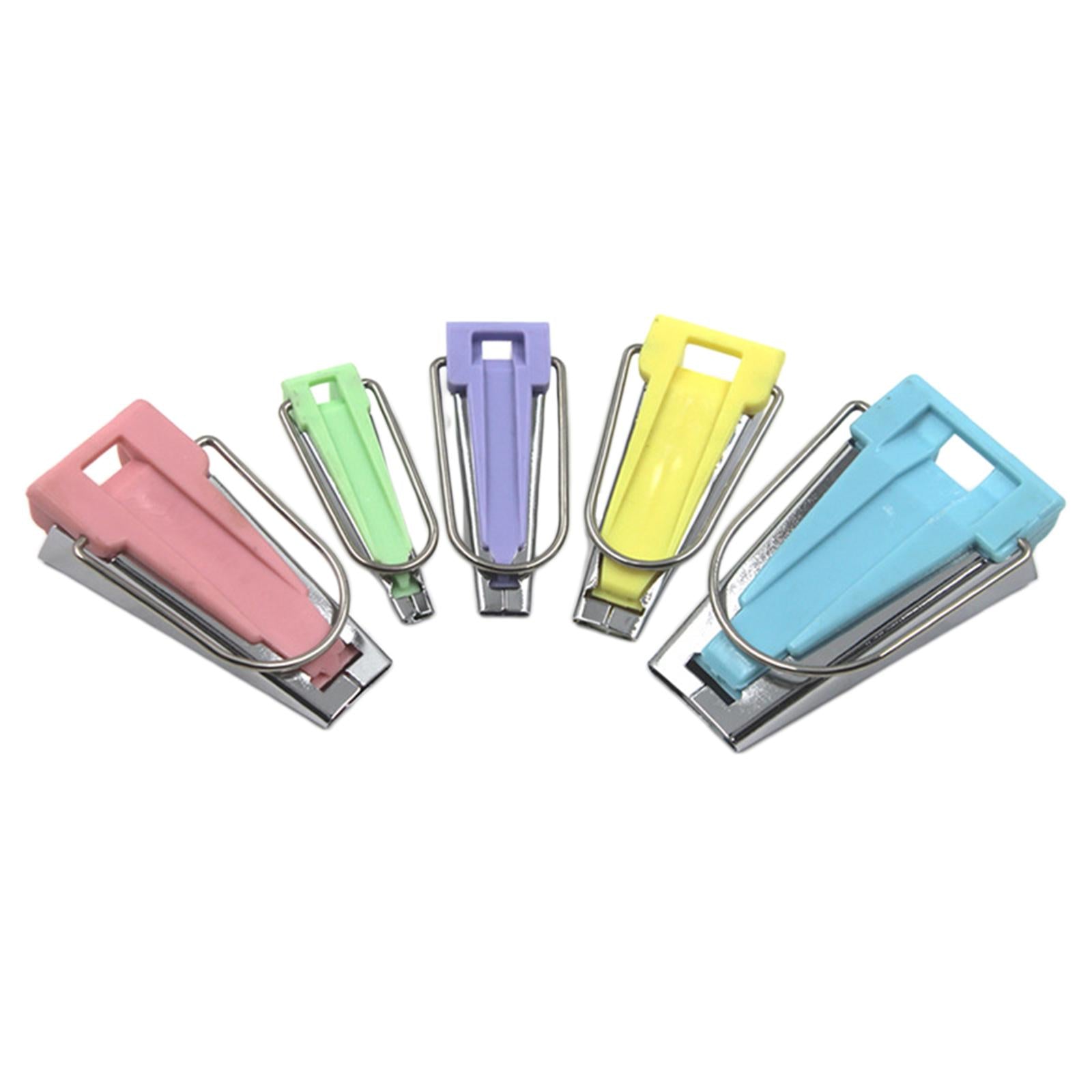 5Pcs Fabric Bias Tape Maker Binding Tool Sewing Tool 6mm 9mm 12mm 18mm 25mm