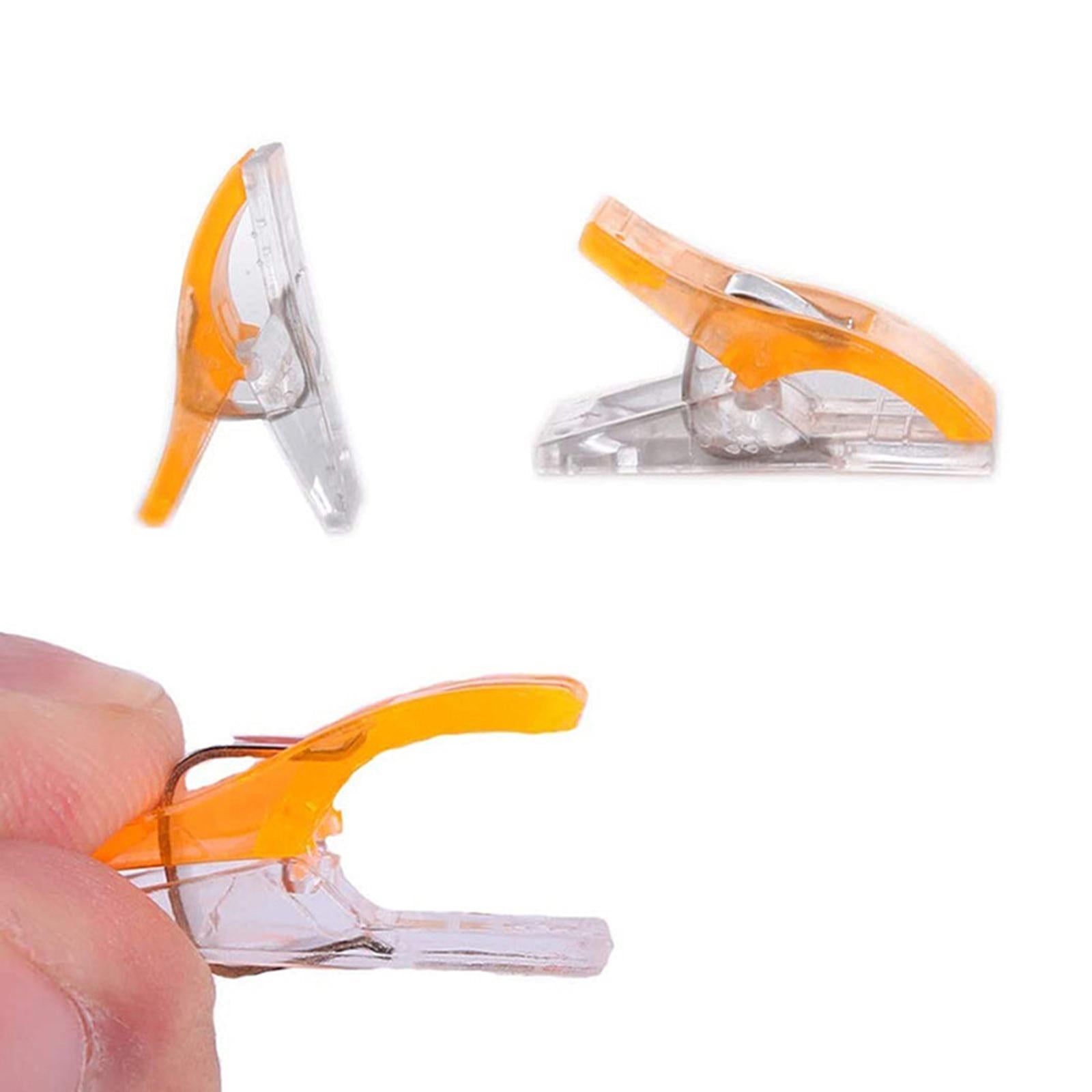 Plastic Sewing Clips for Fabric Quilting Craft Knitting Crochet 50pcs