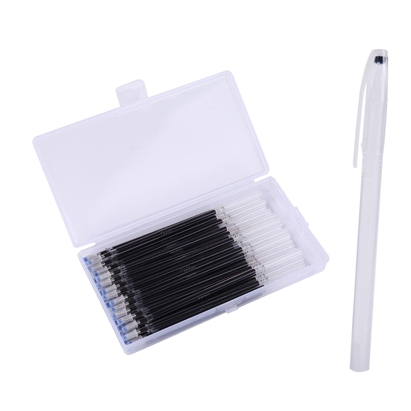 40pcs Heat Erasable Pens Refills for Quilting Sewing Dressmaking Black