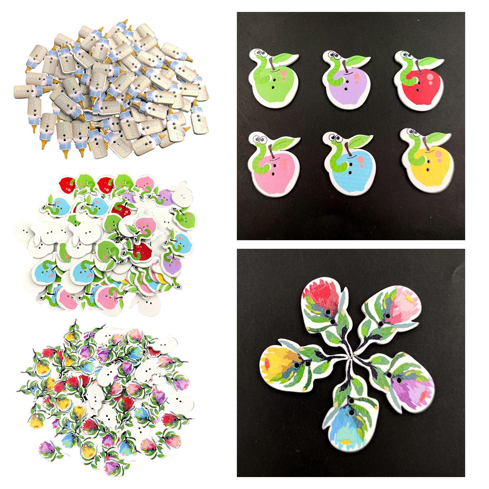 Scrapbooking Sewing Buttons for Knitting Crocheting Craft Flower