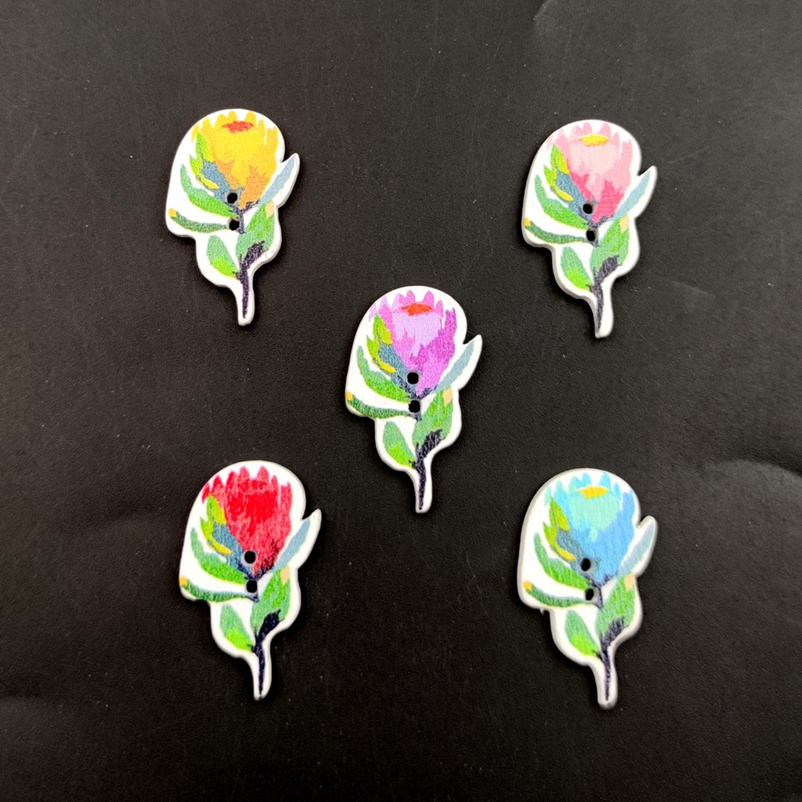 Scrapbooking Sewing Buttons for Knitting Crocheting Craft Flower