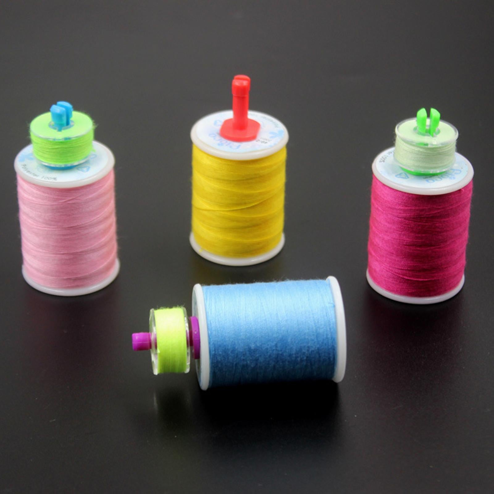 30x Plastic Bobbin Thread Holder Clamp Embroidery Thread Clips Sewing Accs