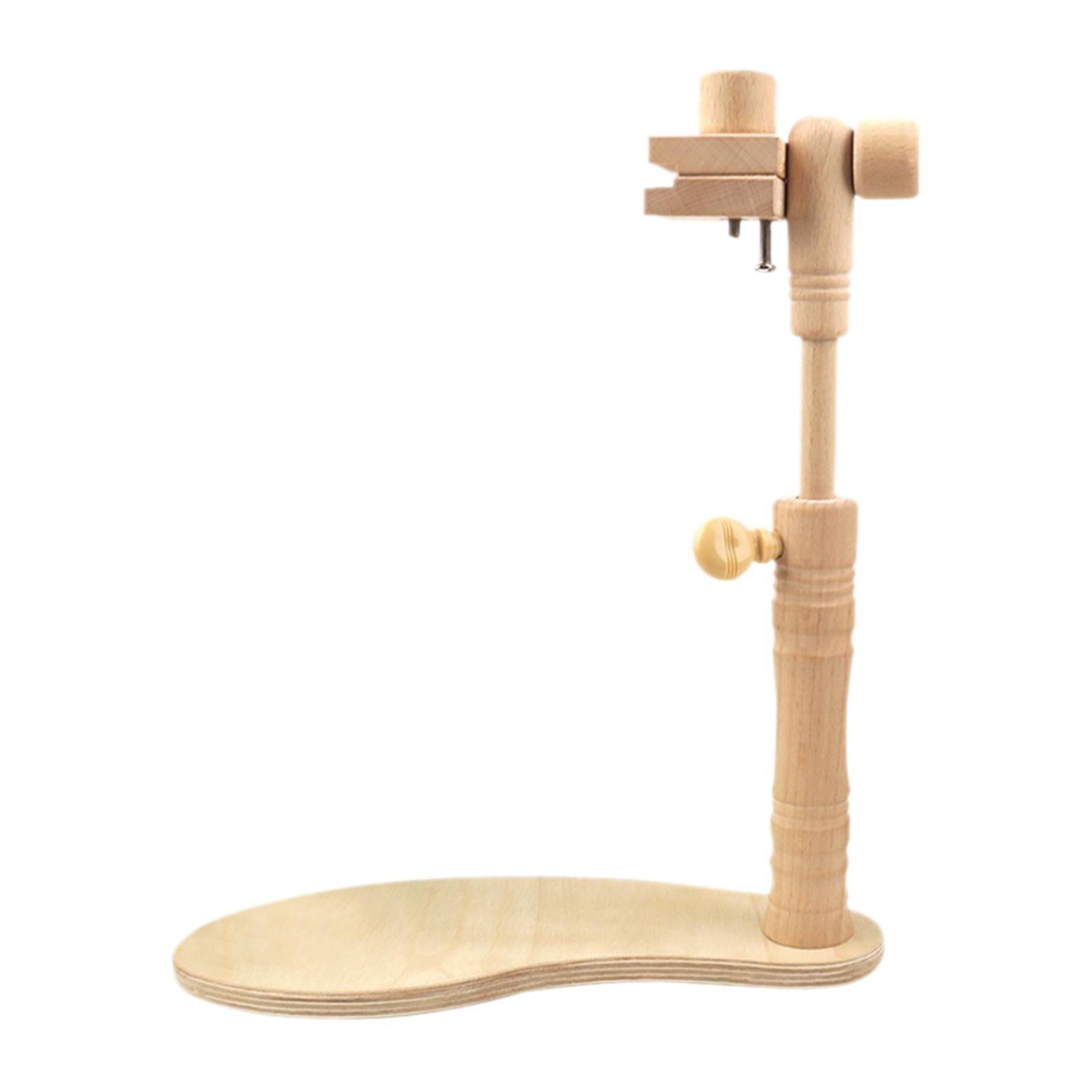 Adjustable Wood Cross Stitch Rack Embroidery Lap Stand Hoop 29x44.5cm