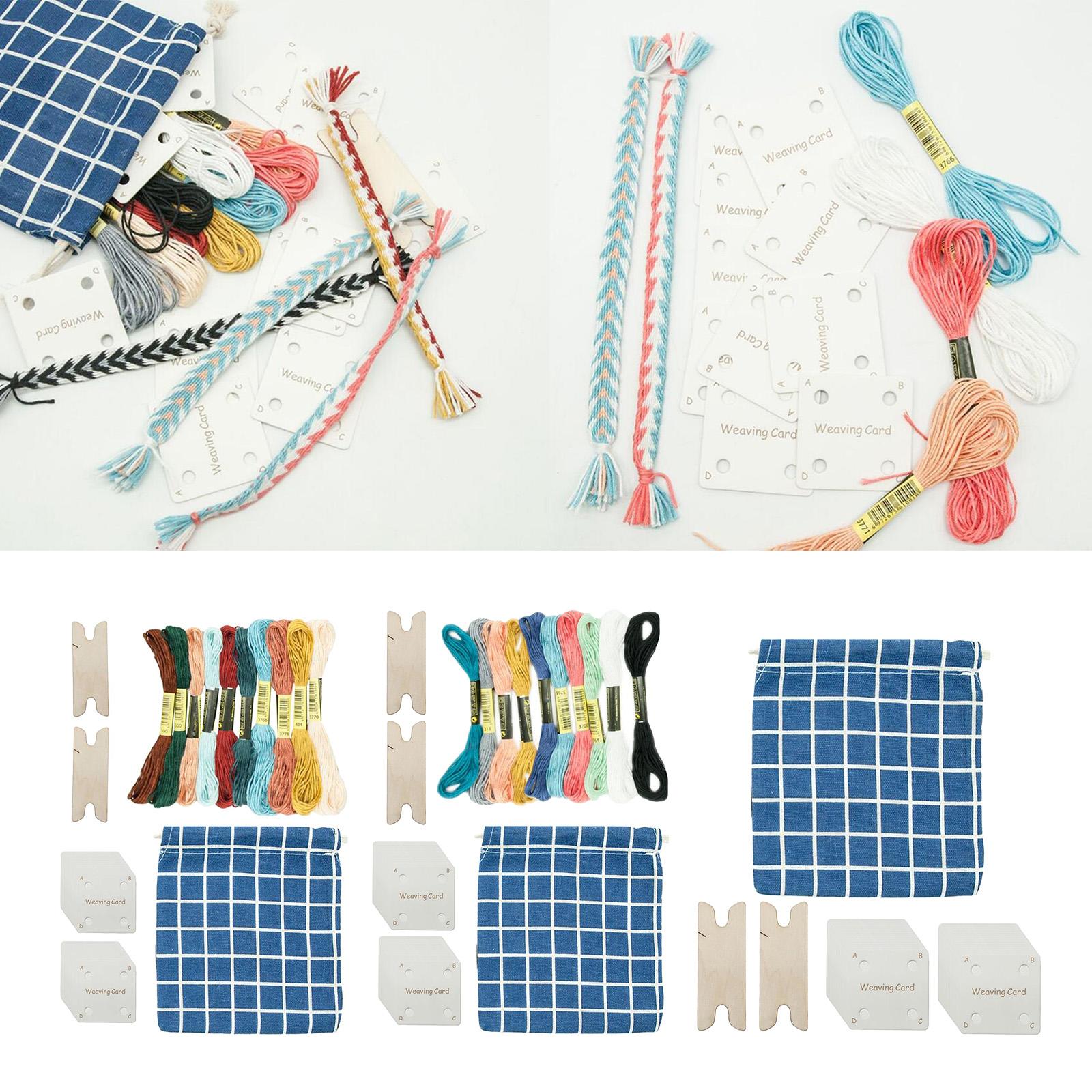 Handy Weaving Cards Tablet Set Smooth Surface for Loom or Inkle Loom DIY A