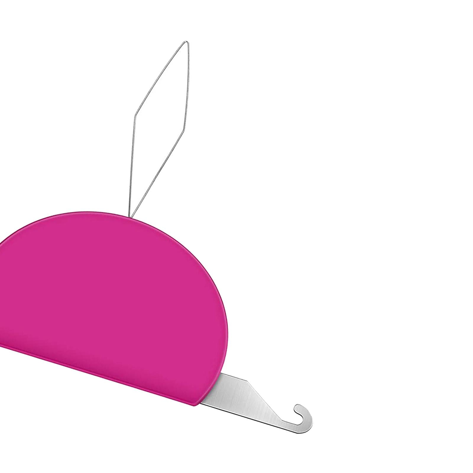 Needle Device 3 In 1 Needle Threader Thread Guide Sewing Machine Rose Red