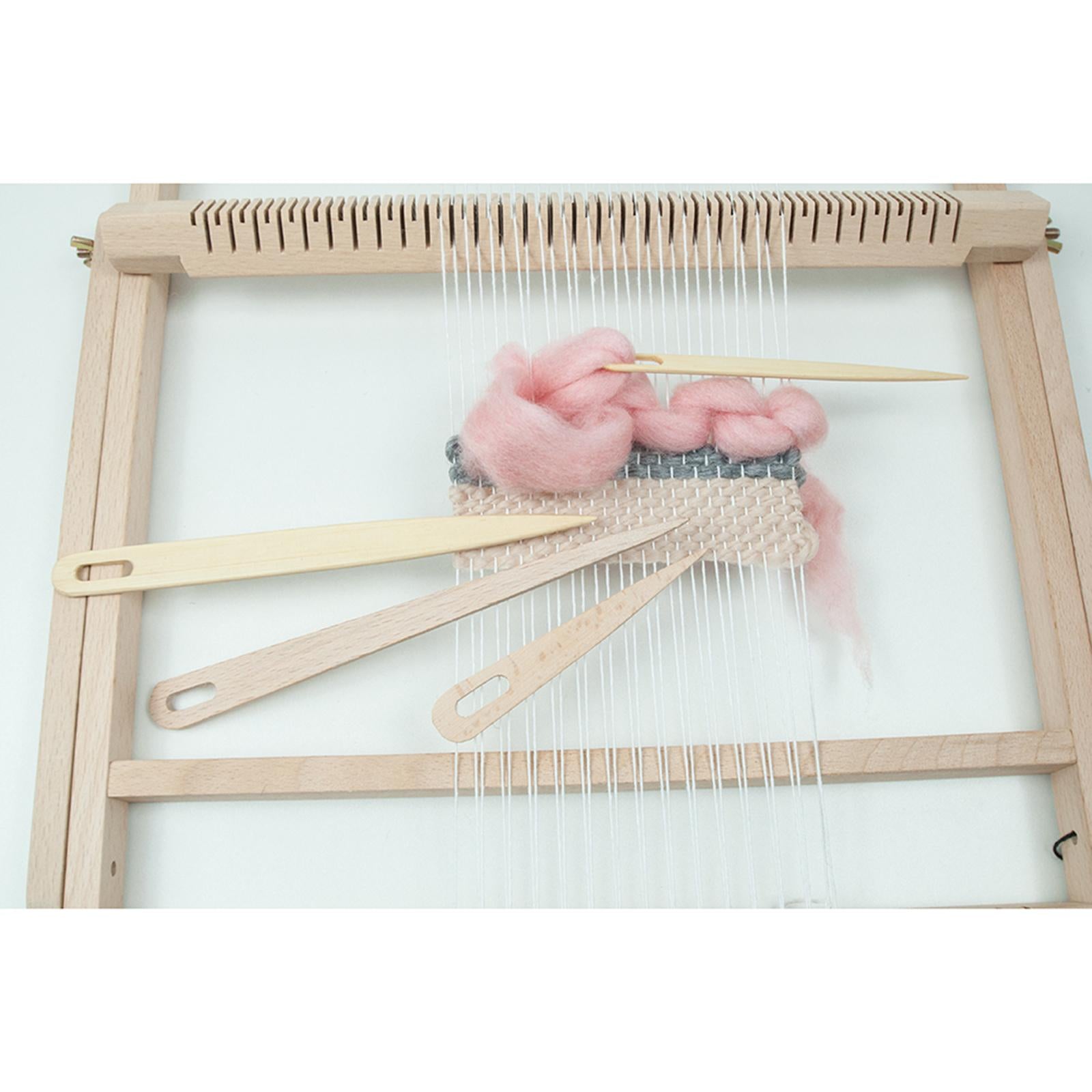 Weaving Tool Kit for Loom DIY Tapestry Making Craft Knitting Crochet Needle